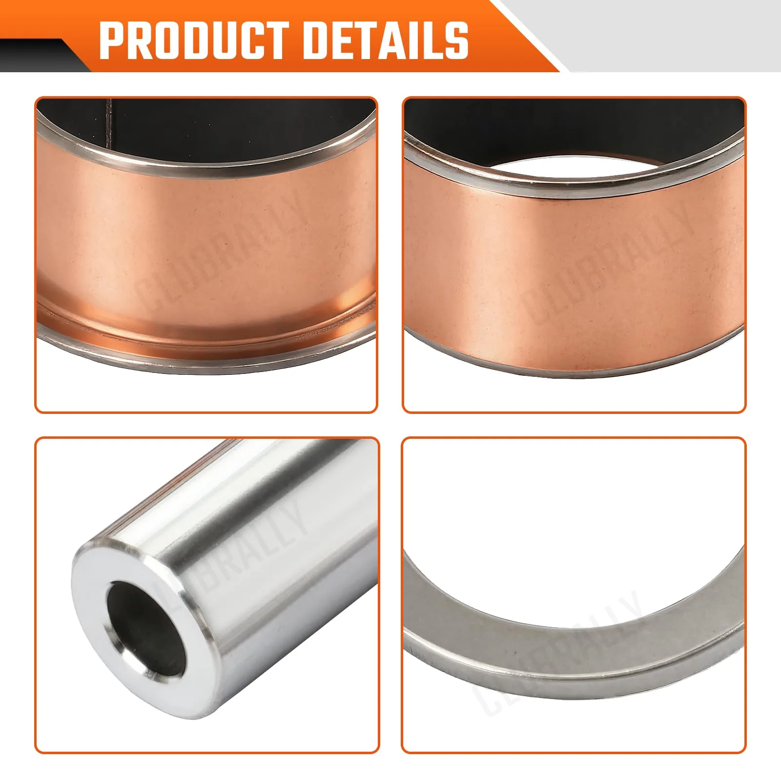 CLUBRALLY E-Z-GO Spindle King Pin Bushing Kit Aix-CB-092 image 2