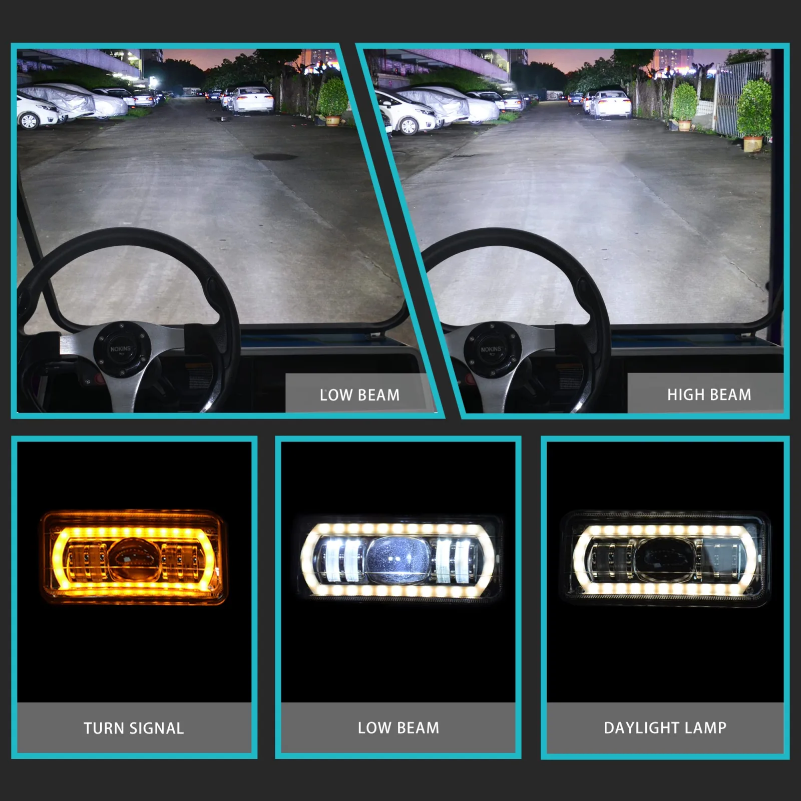NOKINS LED Light Kit for Club Car DS 1993-Up image 4