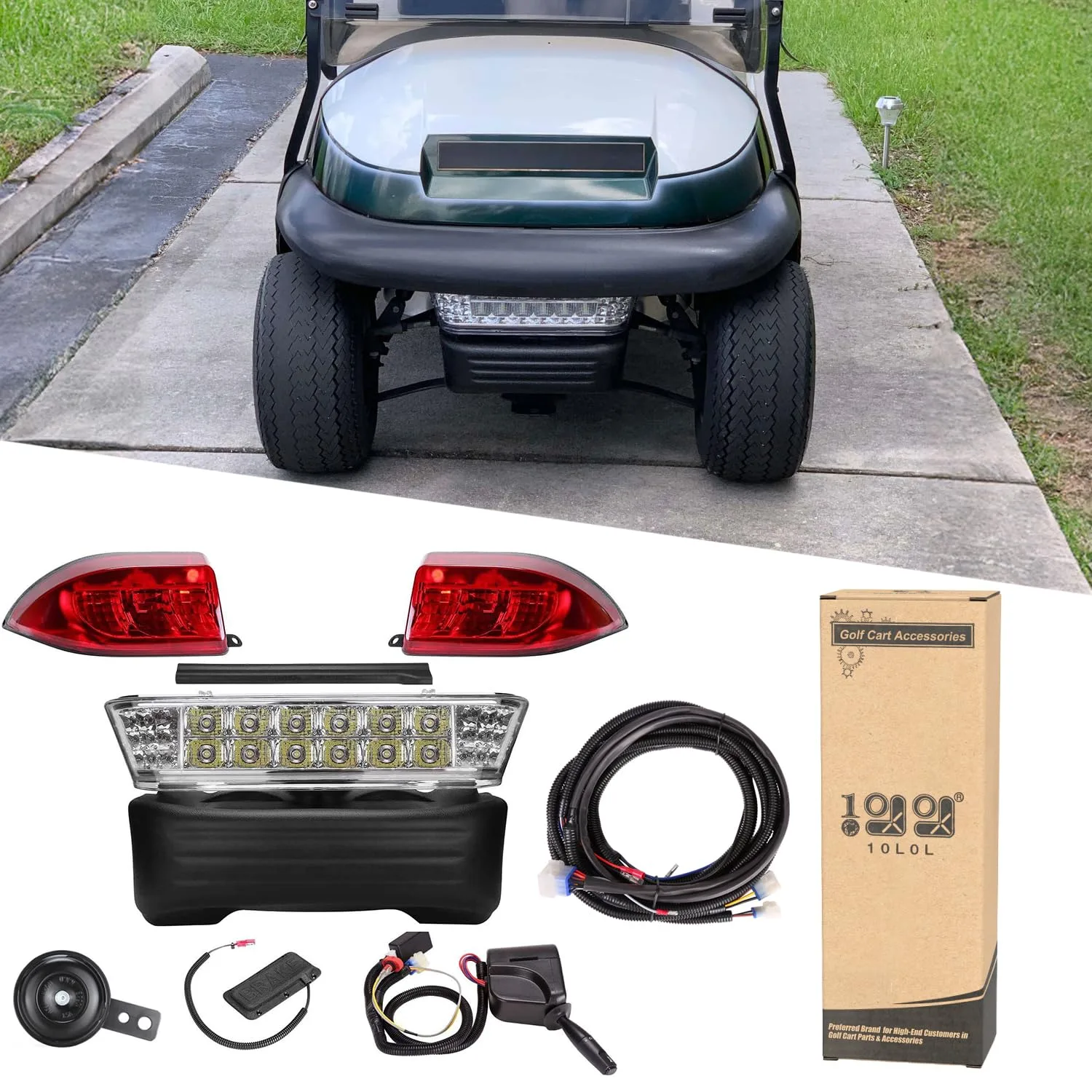 10L0L Light Kit for Club Car Precedent 2004+