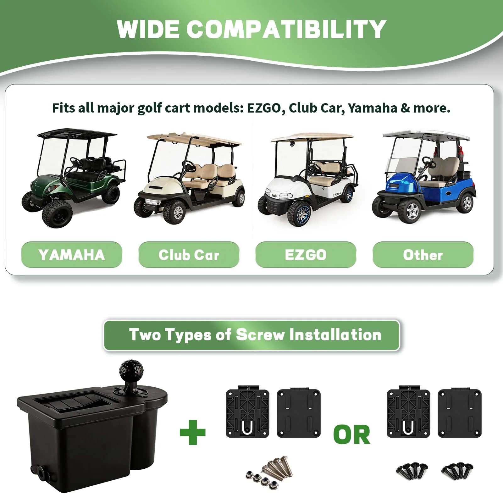 ProCartFit Golf Cart Ball Washer and Club Cleaner image 3