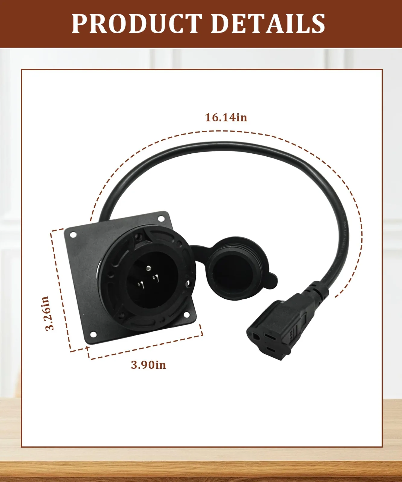 kakeken KMH10 Charging Port Adapter for E-Z-GO TXT36 image 3