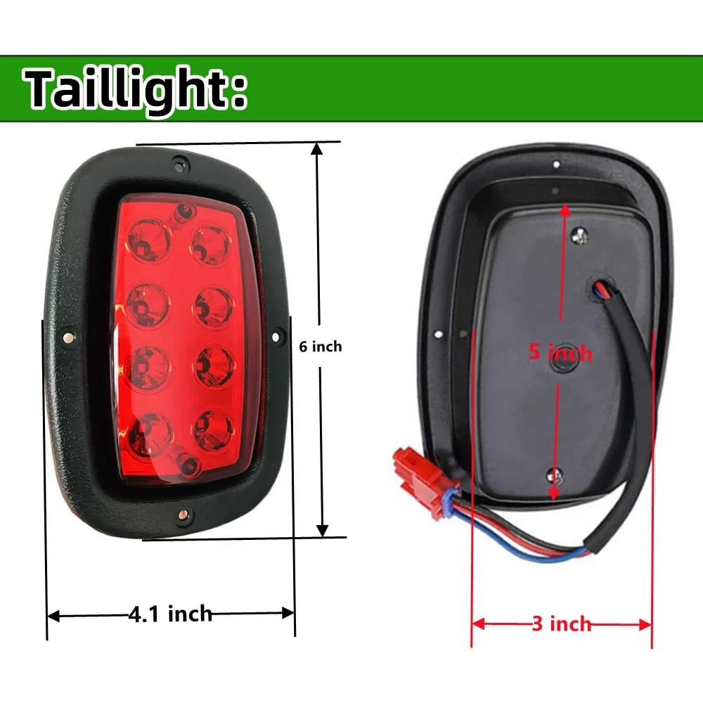 BestAccess BL-7-2 LED Light Kit for Club Car DS & EZGO TXT image 3