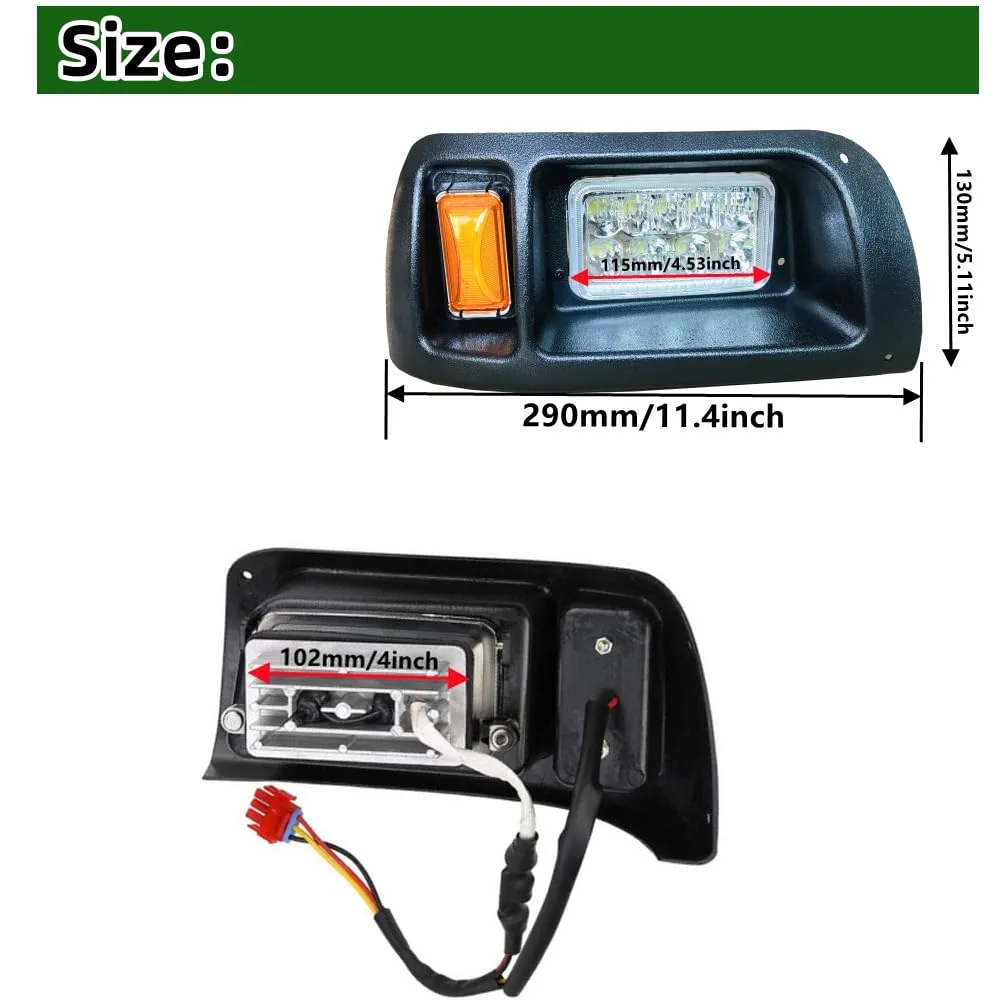 BestAccess BL-7-2 LED Light Kit for Club Car DS & EZGO TXT image 4