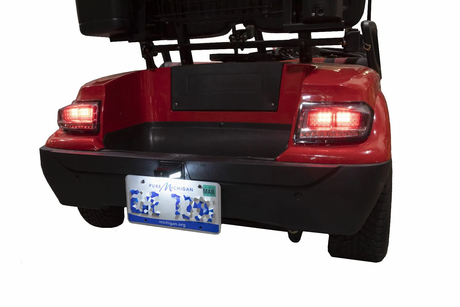 NIVEL 03-086 Universal Golf Cart License Plate Holder image 3