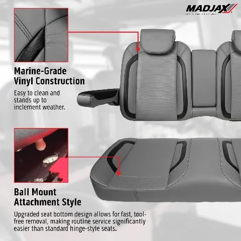 MADJAX Commander TXT Front and G300 Rear Seat Kit image 2