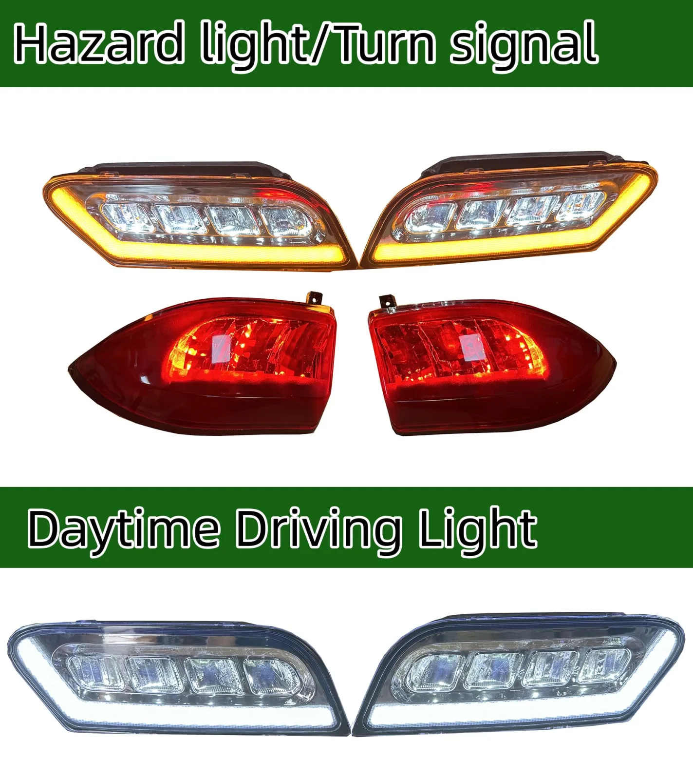 Dr.Acces LED Light Kit for Club Car Tempo Golf Carts image 3