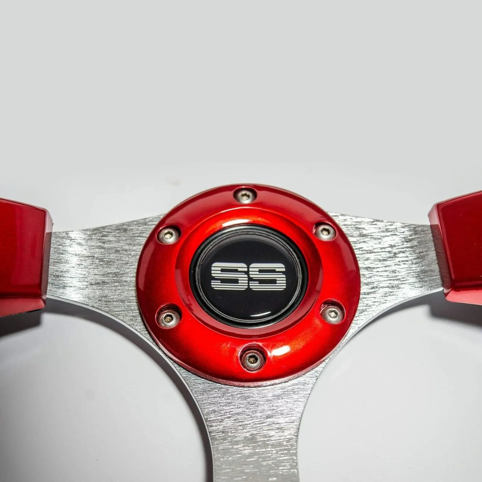 Huskey Parts 12.5-Inch Red Golf Cart Steering Wheel image 4