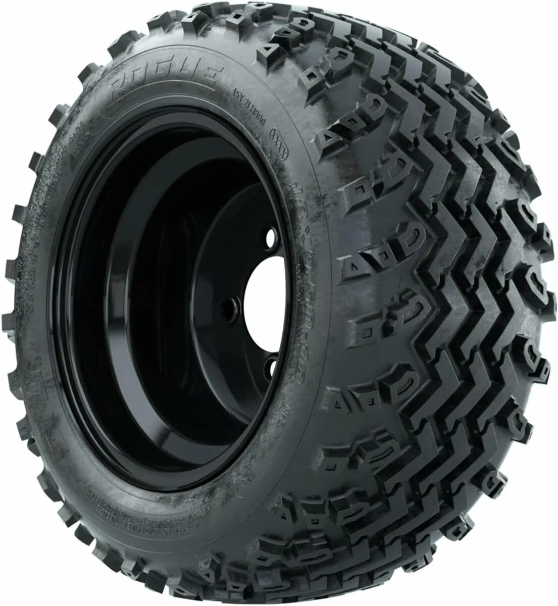 GTW A19-886 Rogue 18x9.5-10 Golf Cart Wheel Tire Set image 3