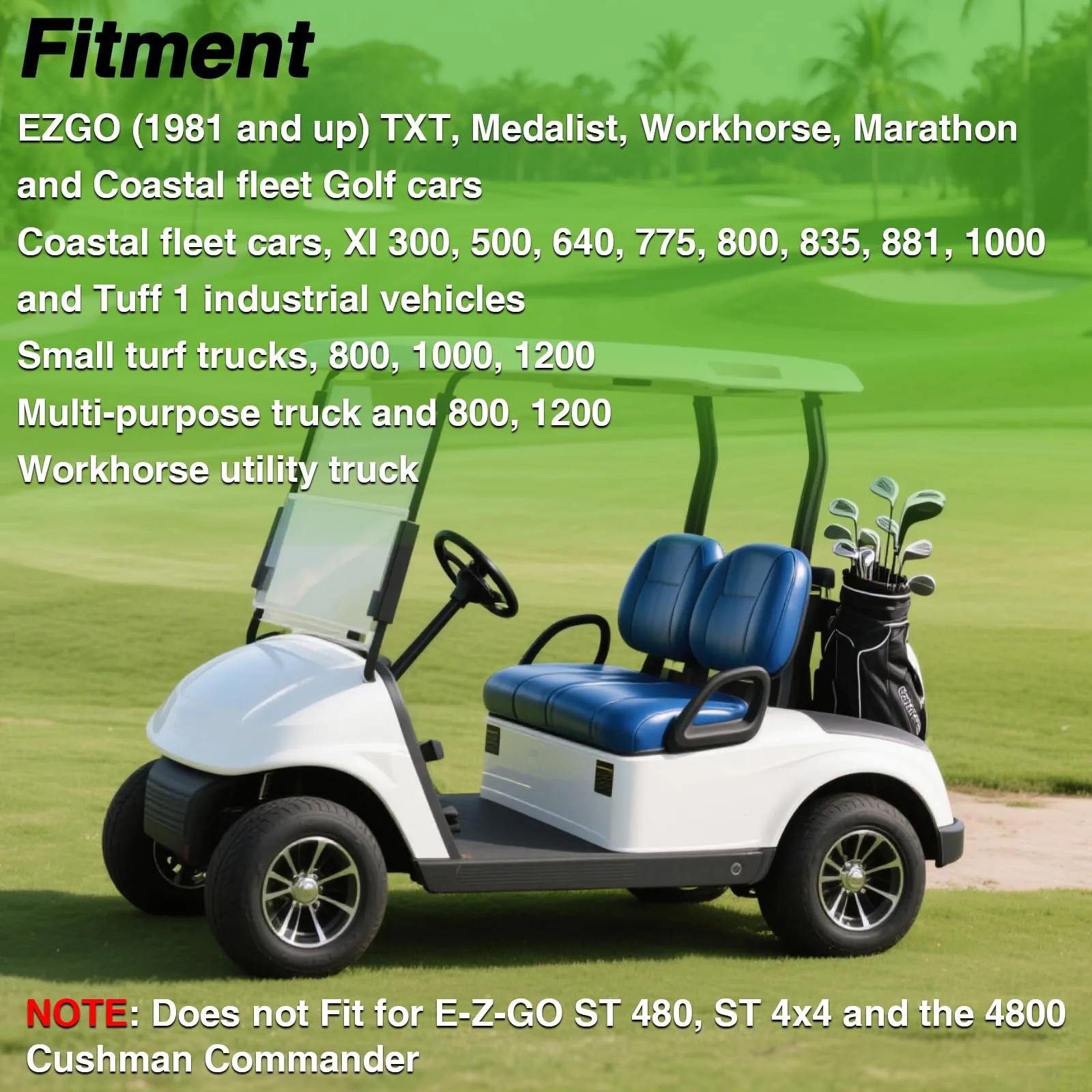 HIMARKLIF E-Z-GO Golf Cart Ignition Switch ASIS21G1 image 3