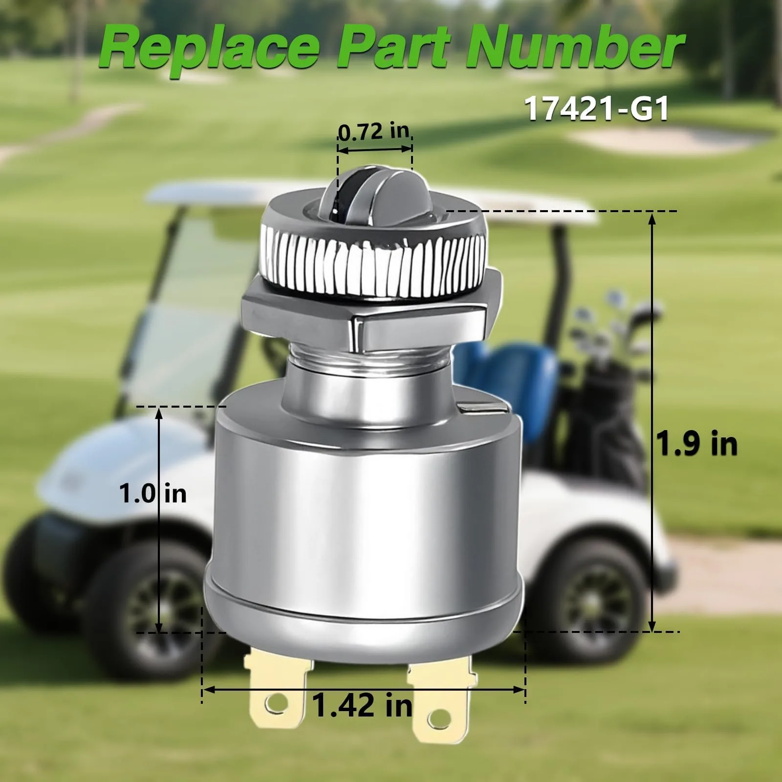 HIMARKLIF E-Z-GO Golf Cart Ignition Switch ASIS21G1 image 4