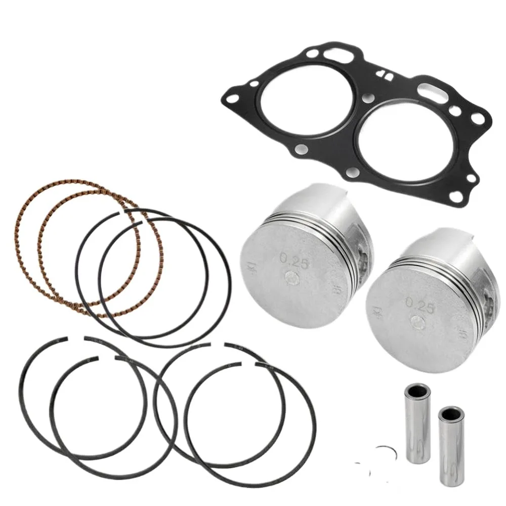 EirenePer Piston Ring and Head Gasket for E-Z-GO TXT