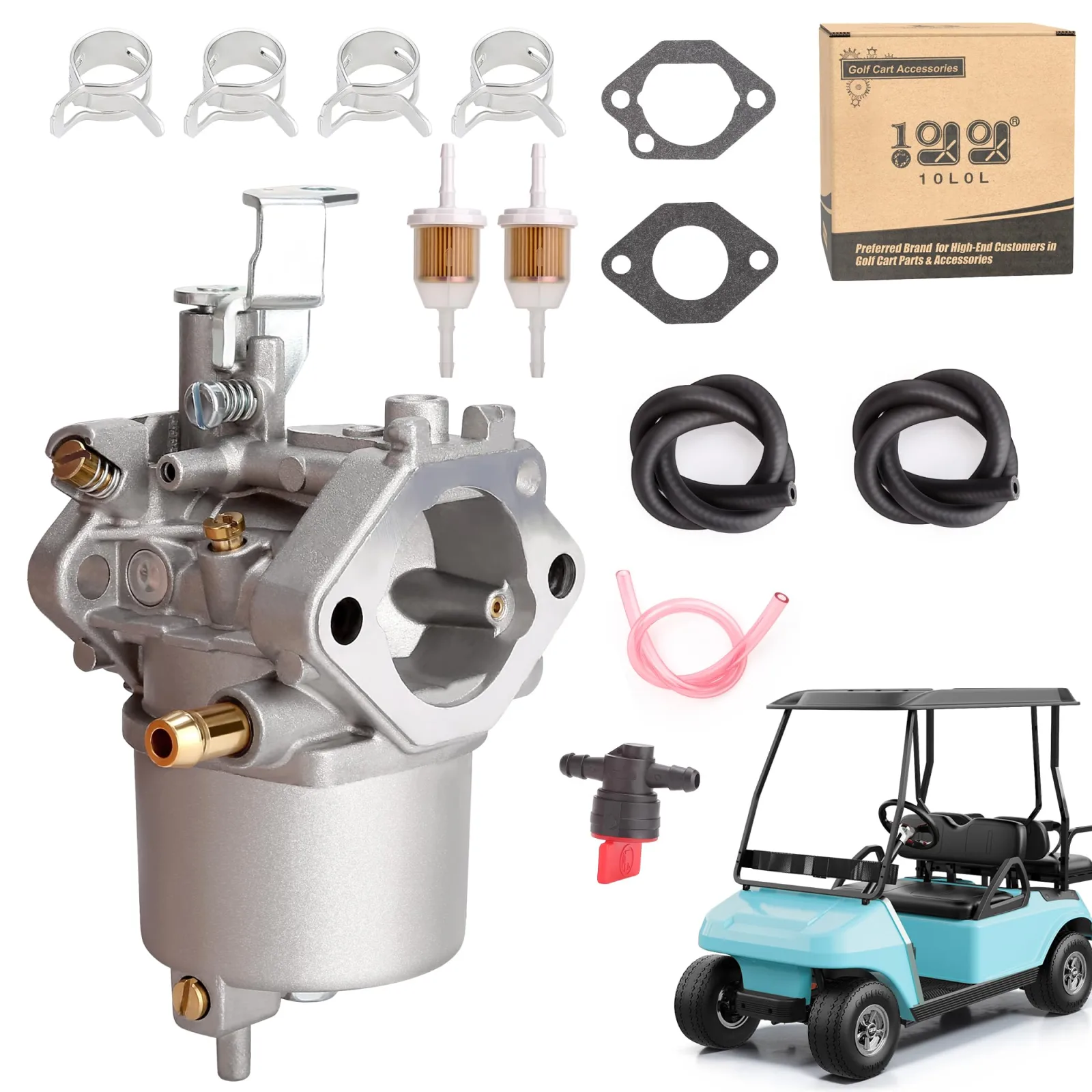 10L0L Carburetor Fuel Pump Kit for Club Car FE290