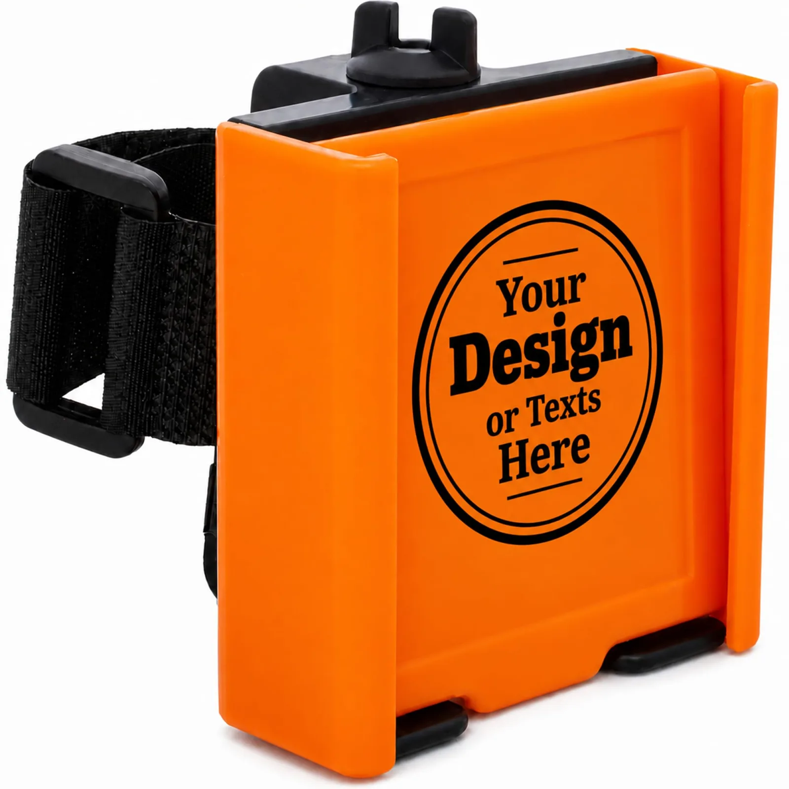 DESERT FOX GOLF Golf Cart Phone Holder - Orange