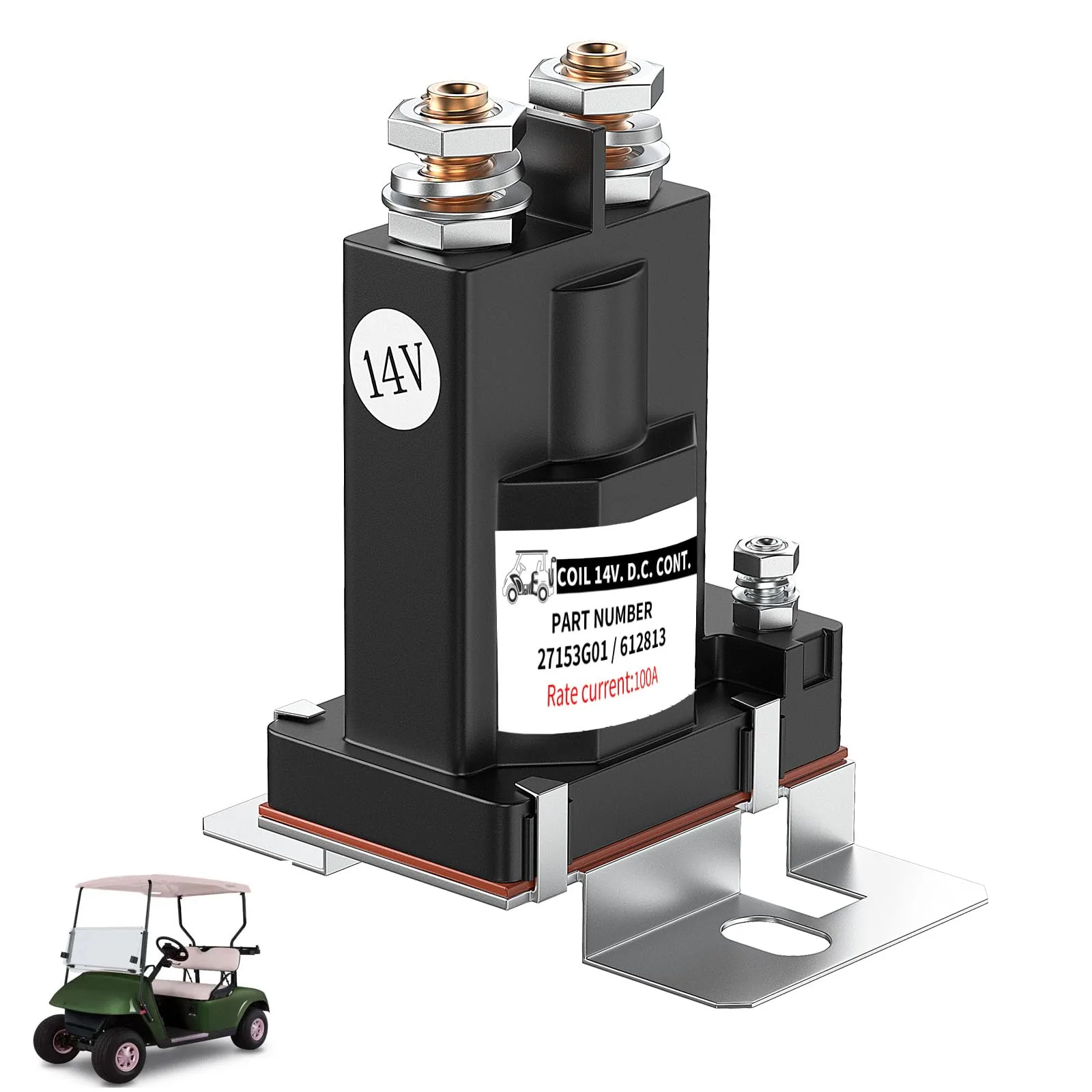 DRIVE UP 14V Solenoid for E-Z-GO Gas Golf Carts
