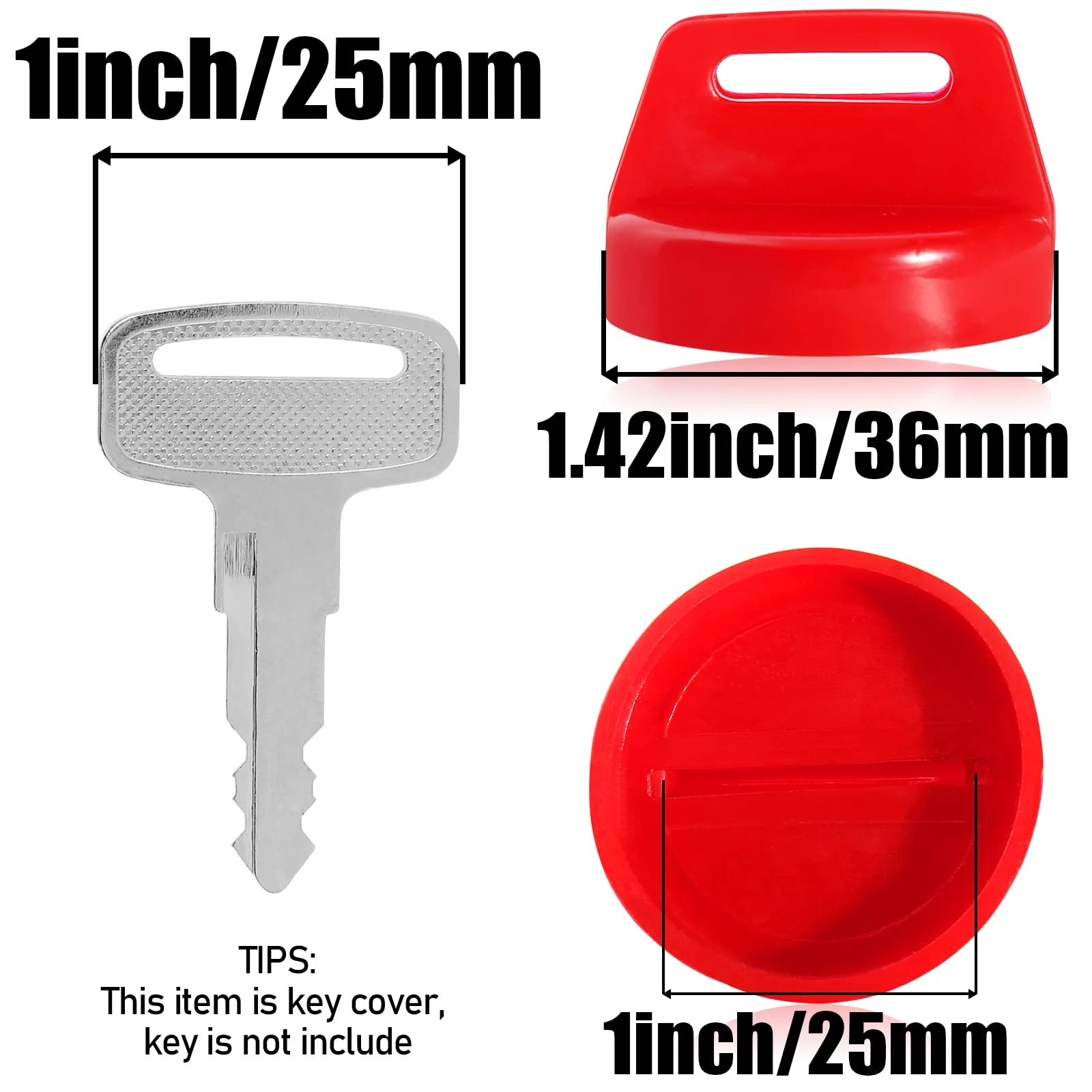 SOAJEE Ignition Key Covers for Yamaha Golf Carts image 2