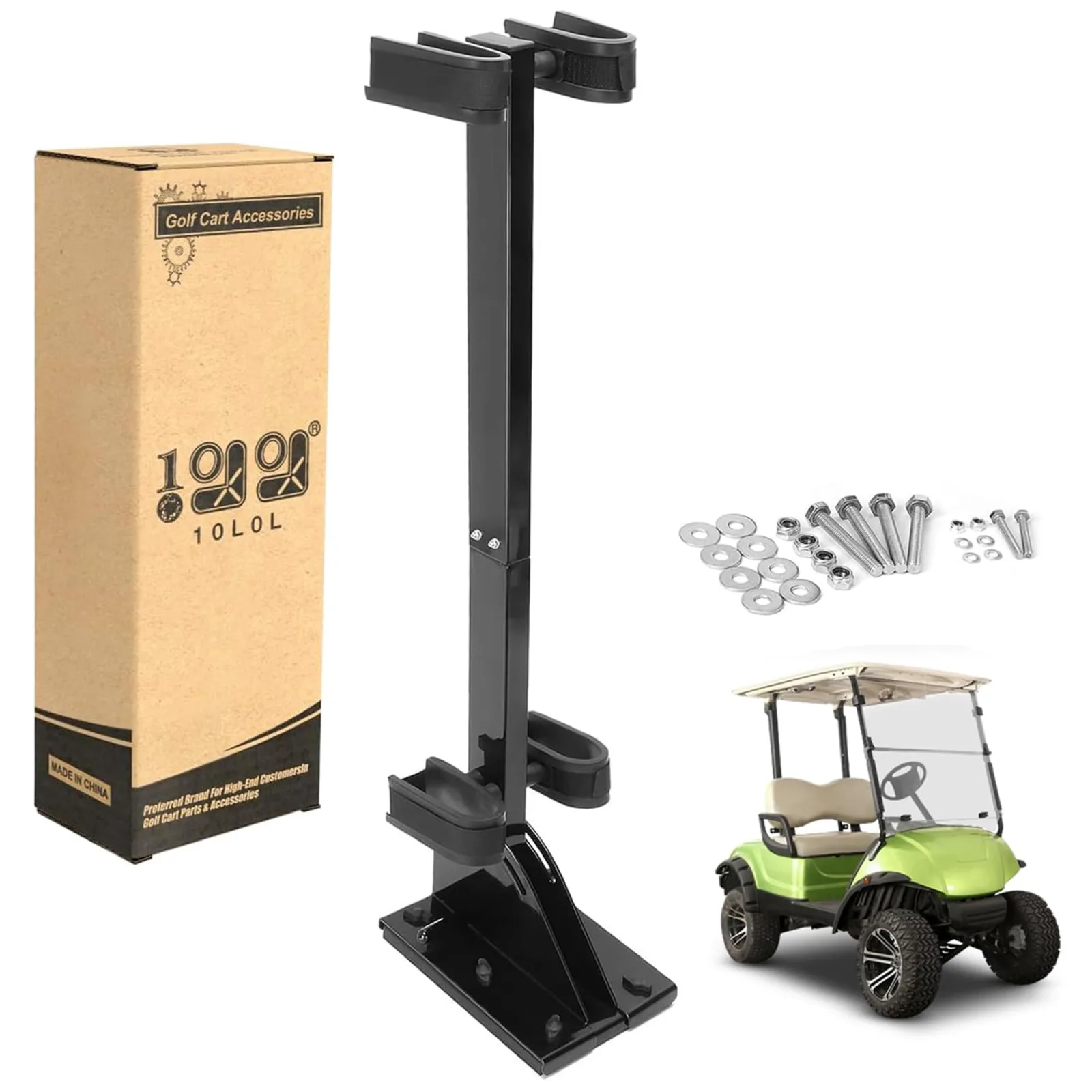 10L0L Universal Golf Cart Gun Holder for Yamaha and Club Car