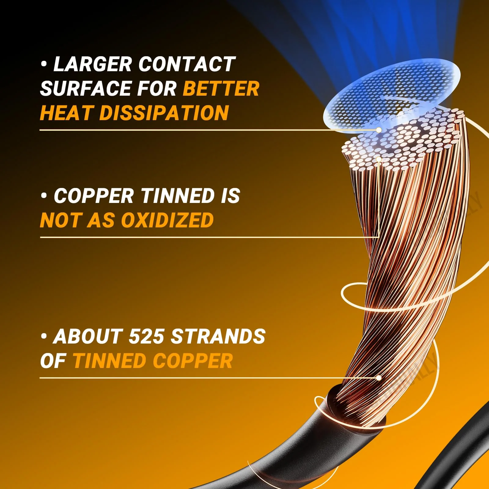 CLUBRALLY Battery Cables for Club Car DS & Precedent image 3
