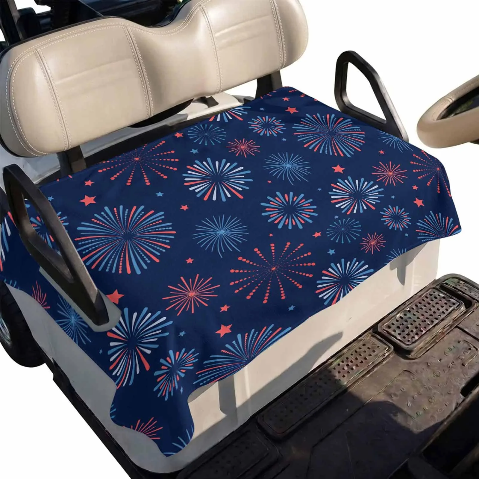 DecorLovee Golf Cart Seat Cover 51 x 31 Inch