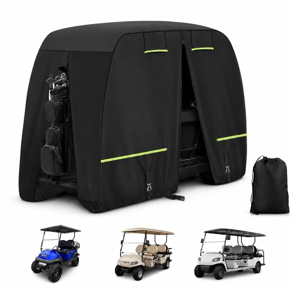 Juaztcxinw Golf Cart Cover for Club Car Onward 4 Forward