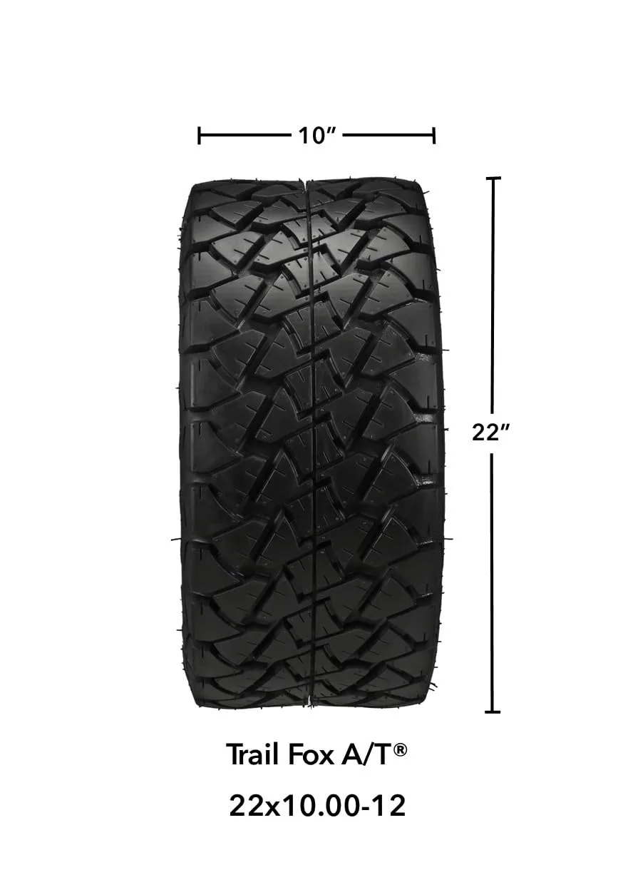 RM Cart 22x10-12 Golf Cart Tire & Wheel Assembly image 4
