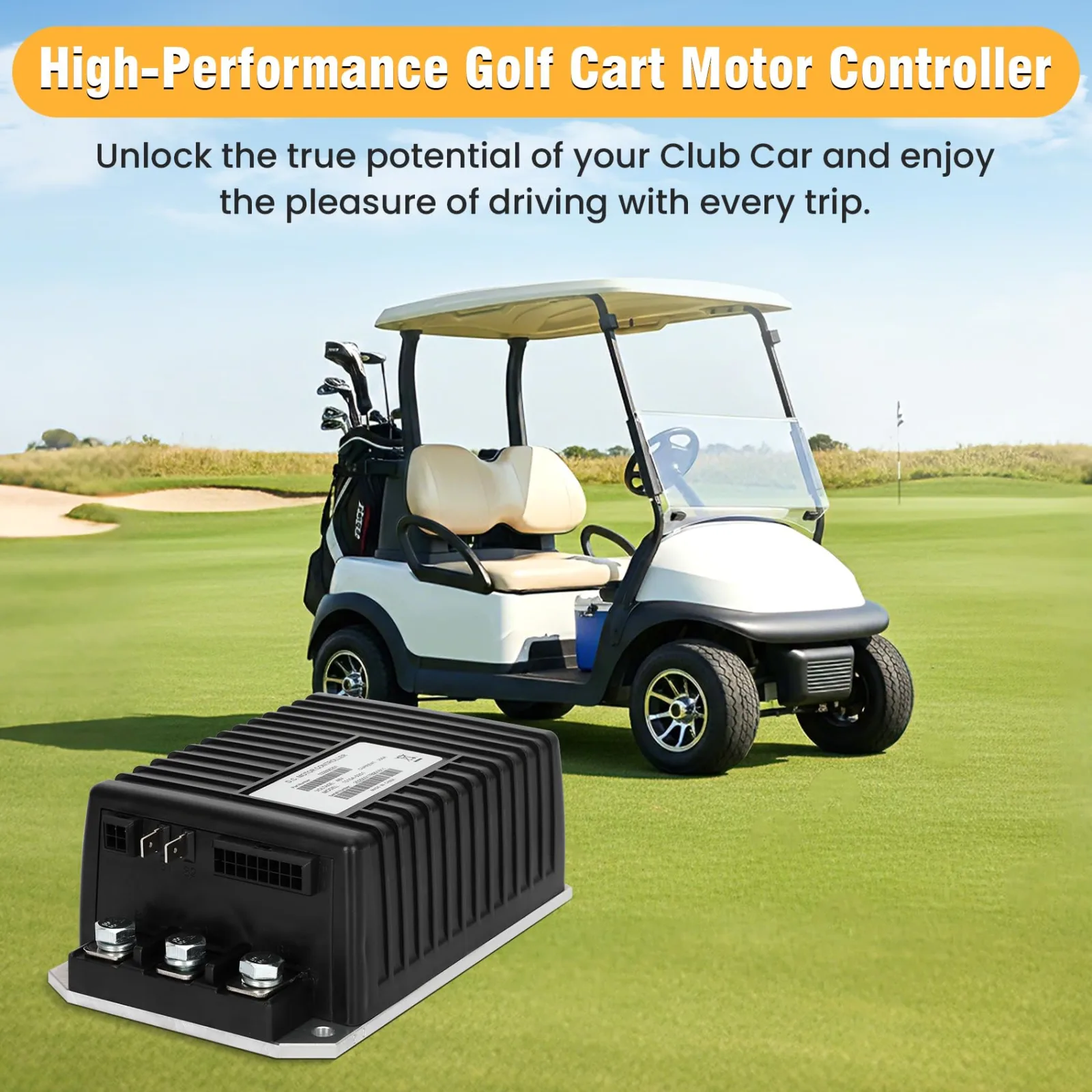JOYTRADE 250A 48V Club Car Golf Cart Controller image 4