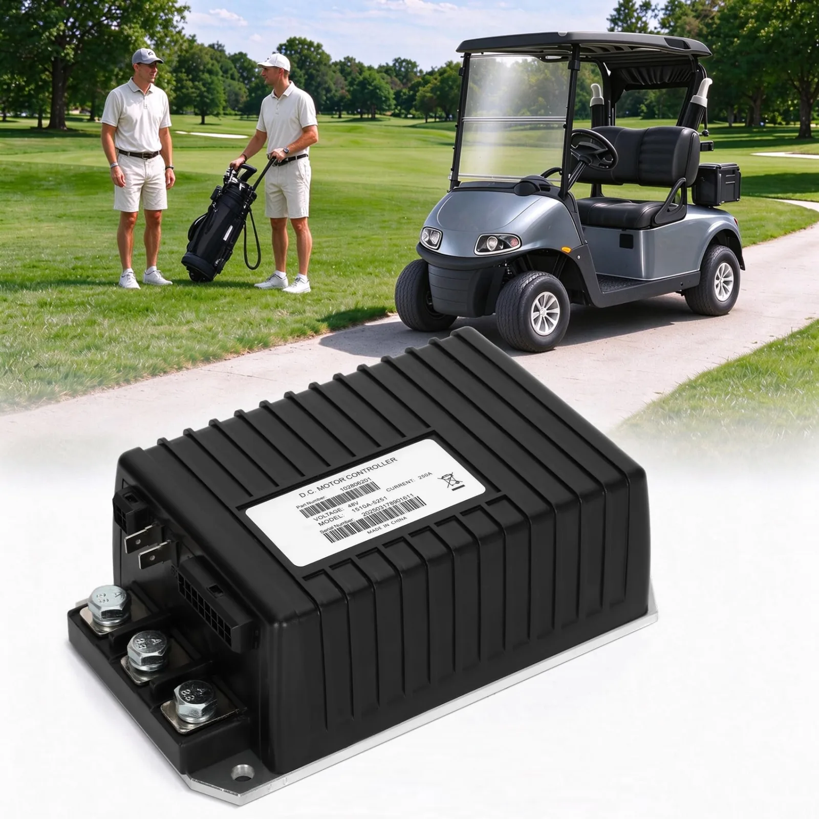JOYTRADE 250A 48V Club Car Golf Cart Controller