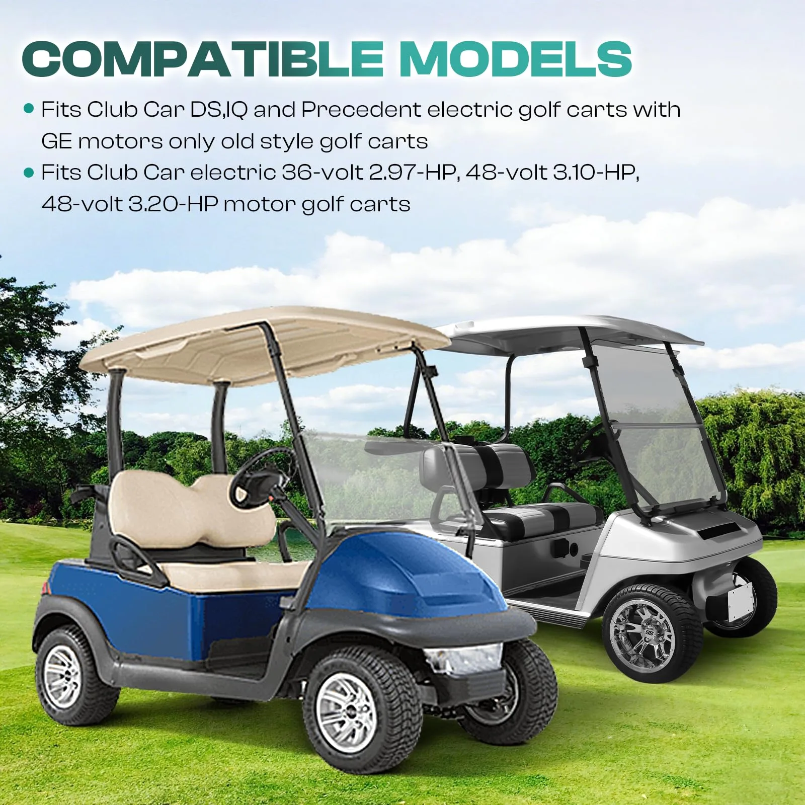 DRIVE UP DU00162 GE Motor Repair Kit for Club Car image 3