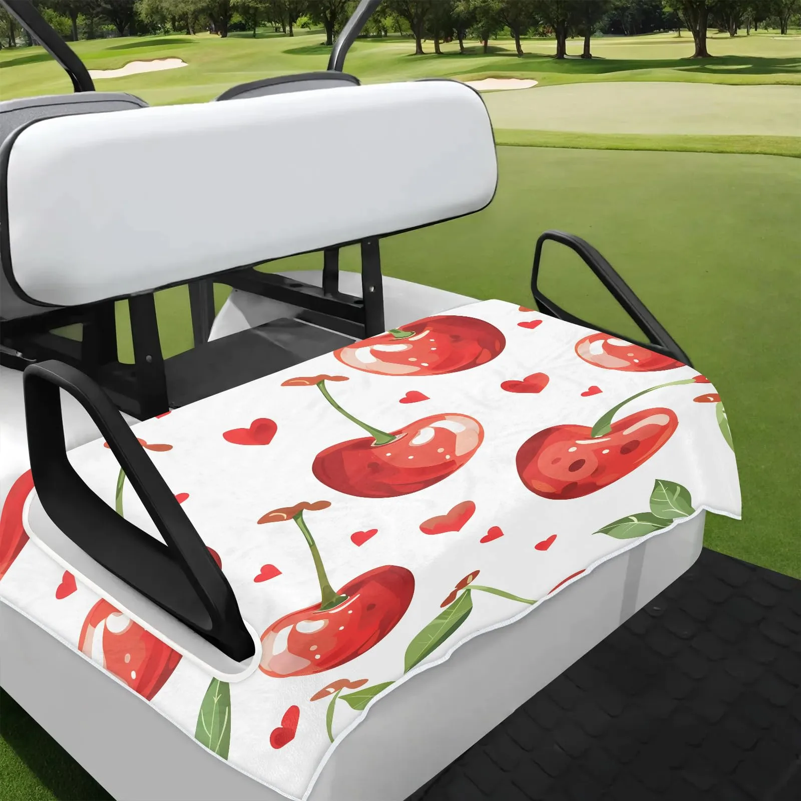 Tiveruda Golf Cart Seat Cover Blanket, 51 x 31 in