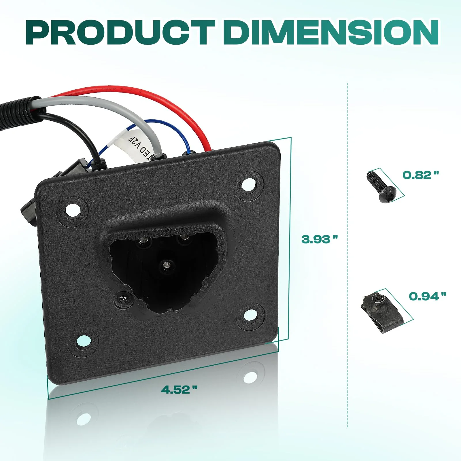 DRIVE UP 48V Charger Receptacle for E-Z-GO RXV image 4