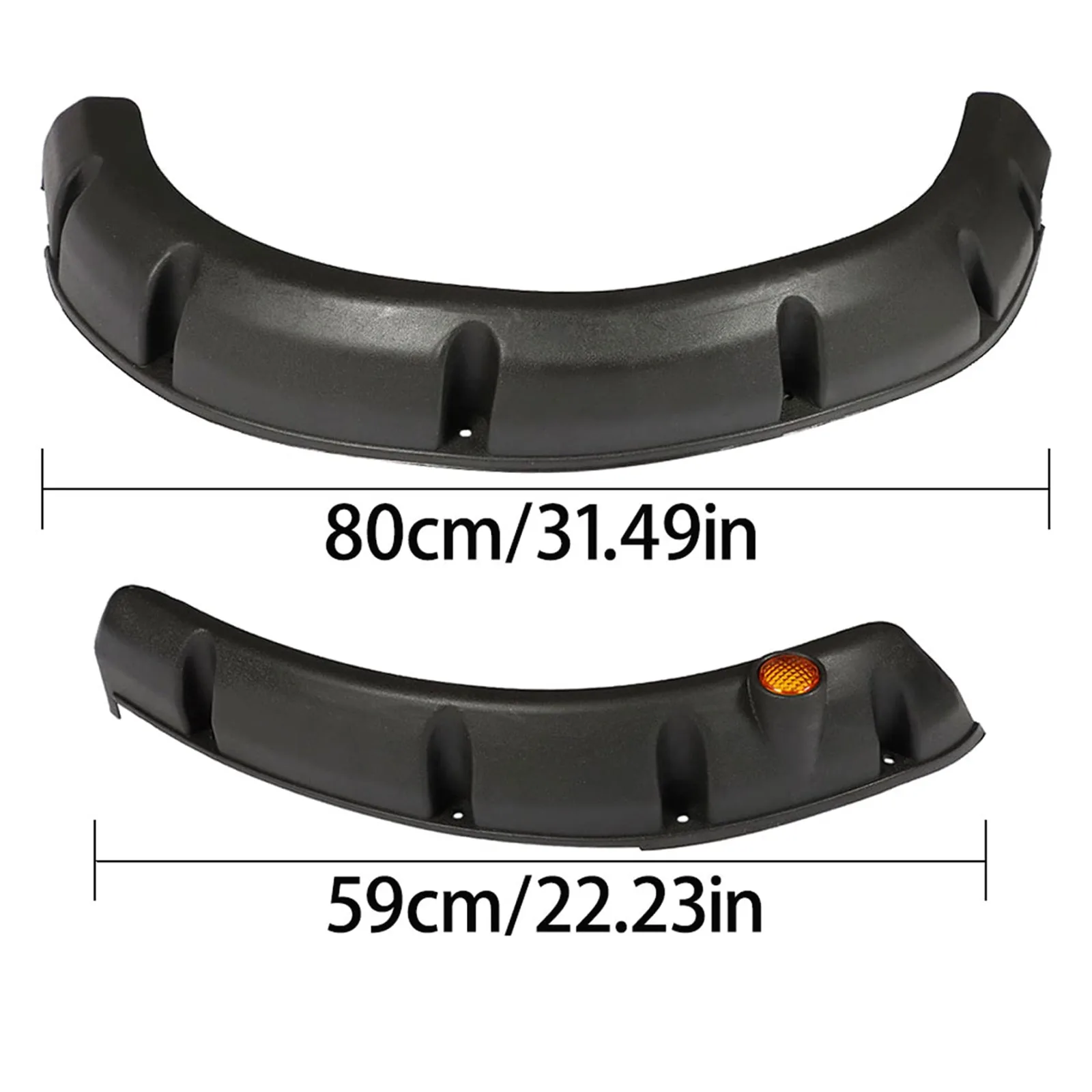 munirater Mudflap Flares for RXV Golf Carts 2008-2015 image 3