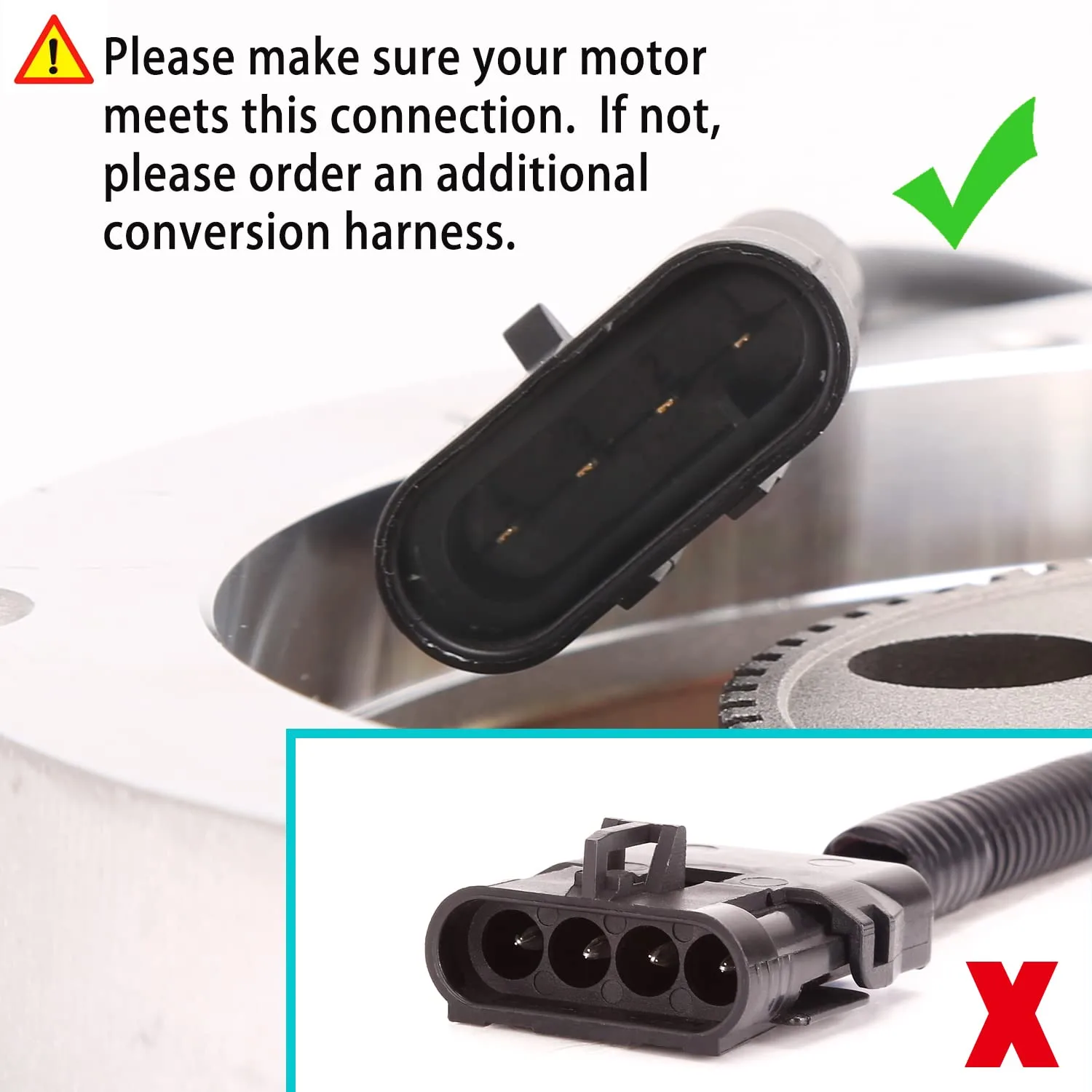 10L0L 48V AC Drive Motor for EZGO RXV and Cushman LSV-800 image 2