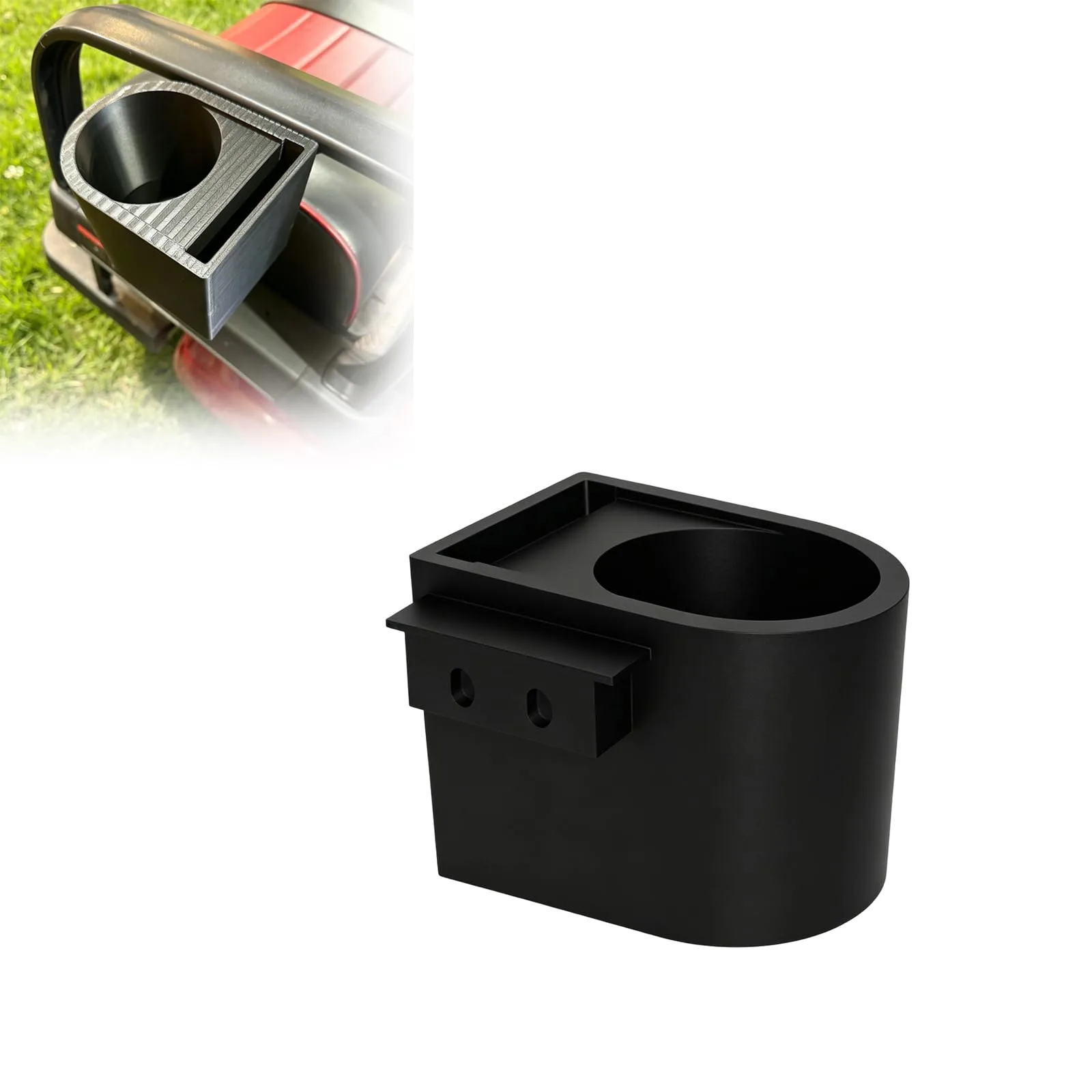 KEJKHA Cup Holder and Phone Organizer for Evolution Golf Carts