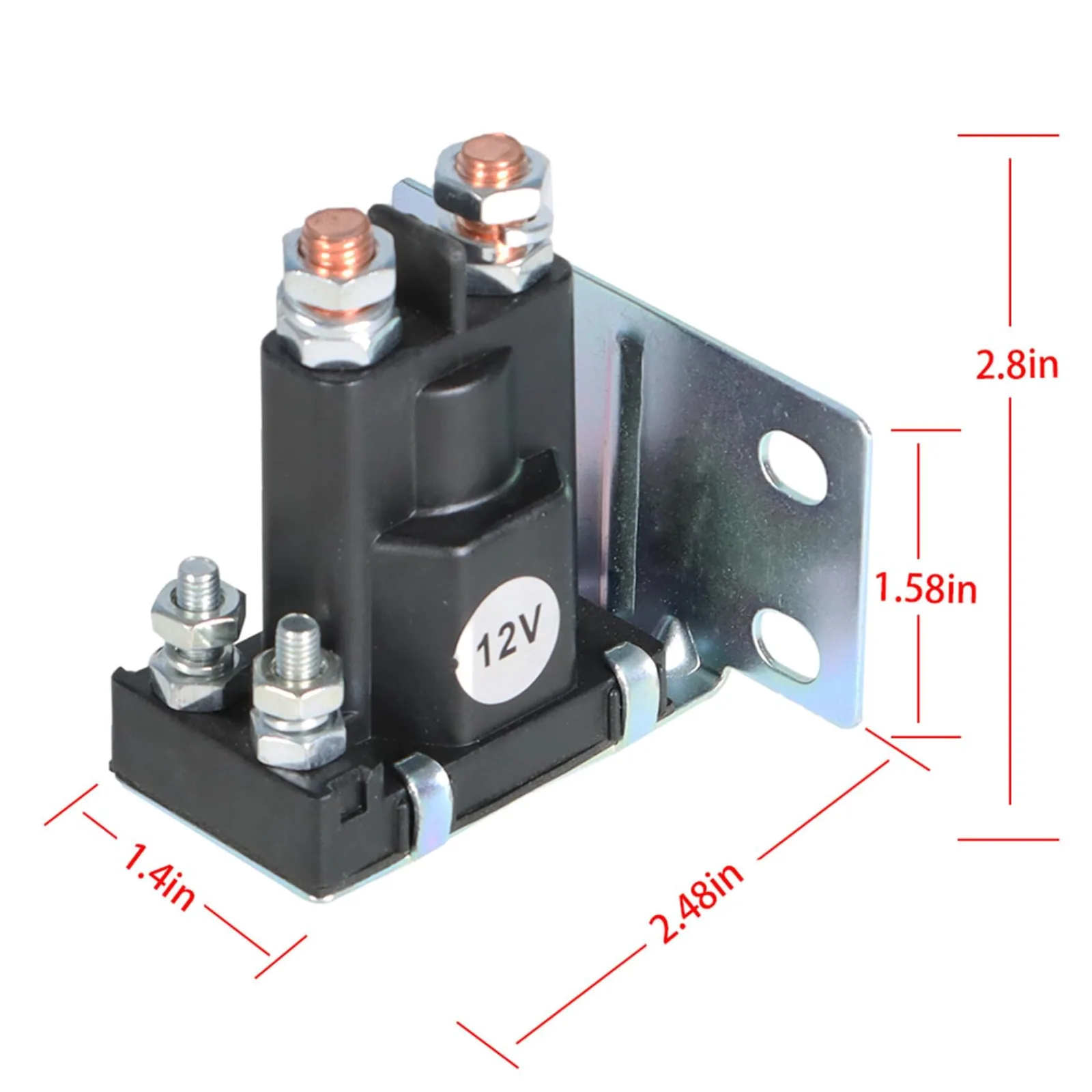 YSMN 12V Solenoid for E-Z-GO TXT, 16542-G1 Replacement image 2