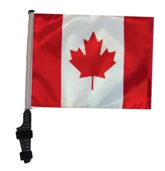 SSP Flags Canada Golf Cart Flag with EZ On & Off Bracket
