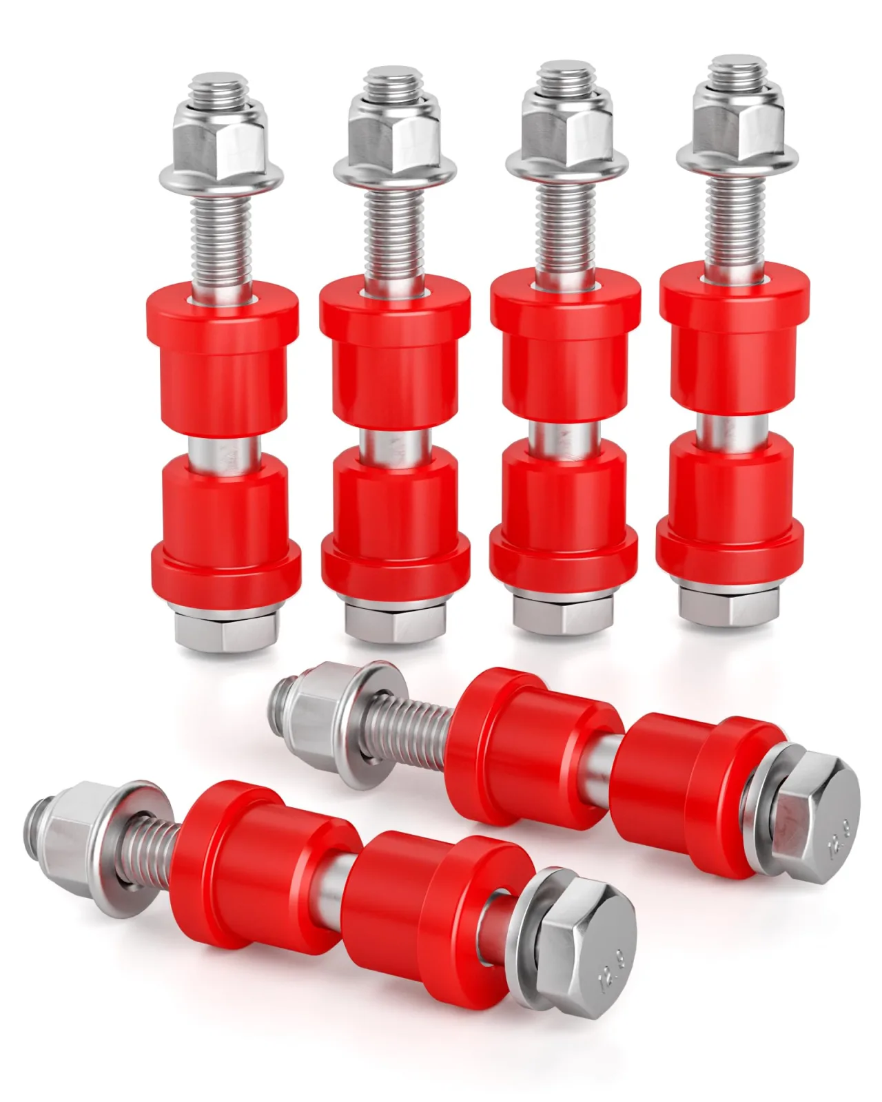 HOWBOW Rear Leaf Spring Bushing Kit 106-006-06-1024A