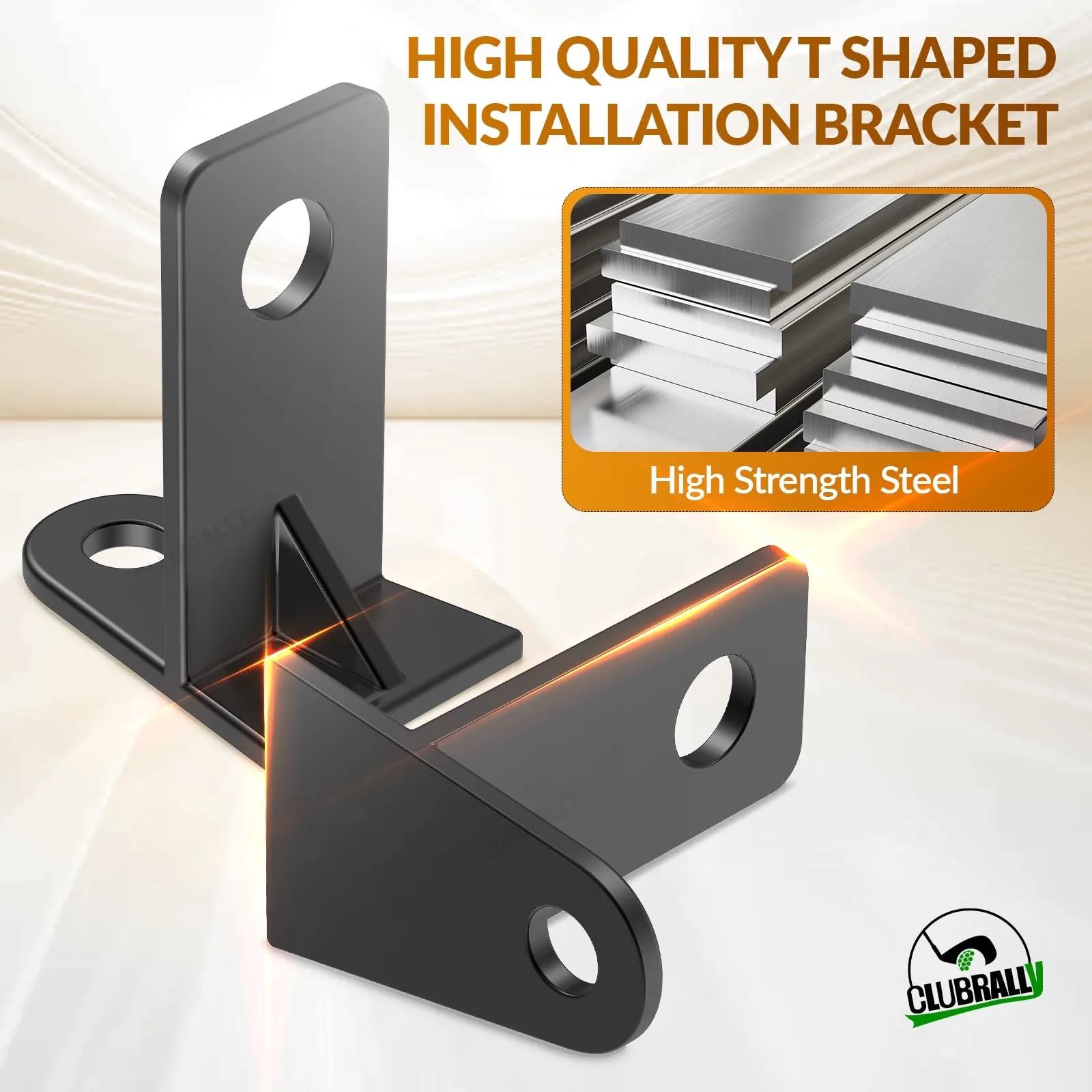 CLUBRALLY Seat Belt Bracket Kit for Club Car 4-Passenger Carts image 4