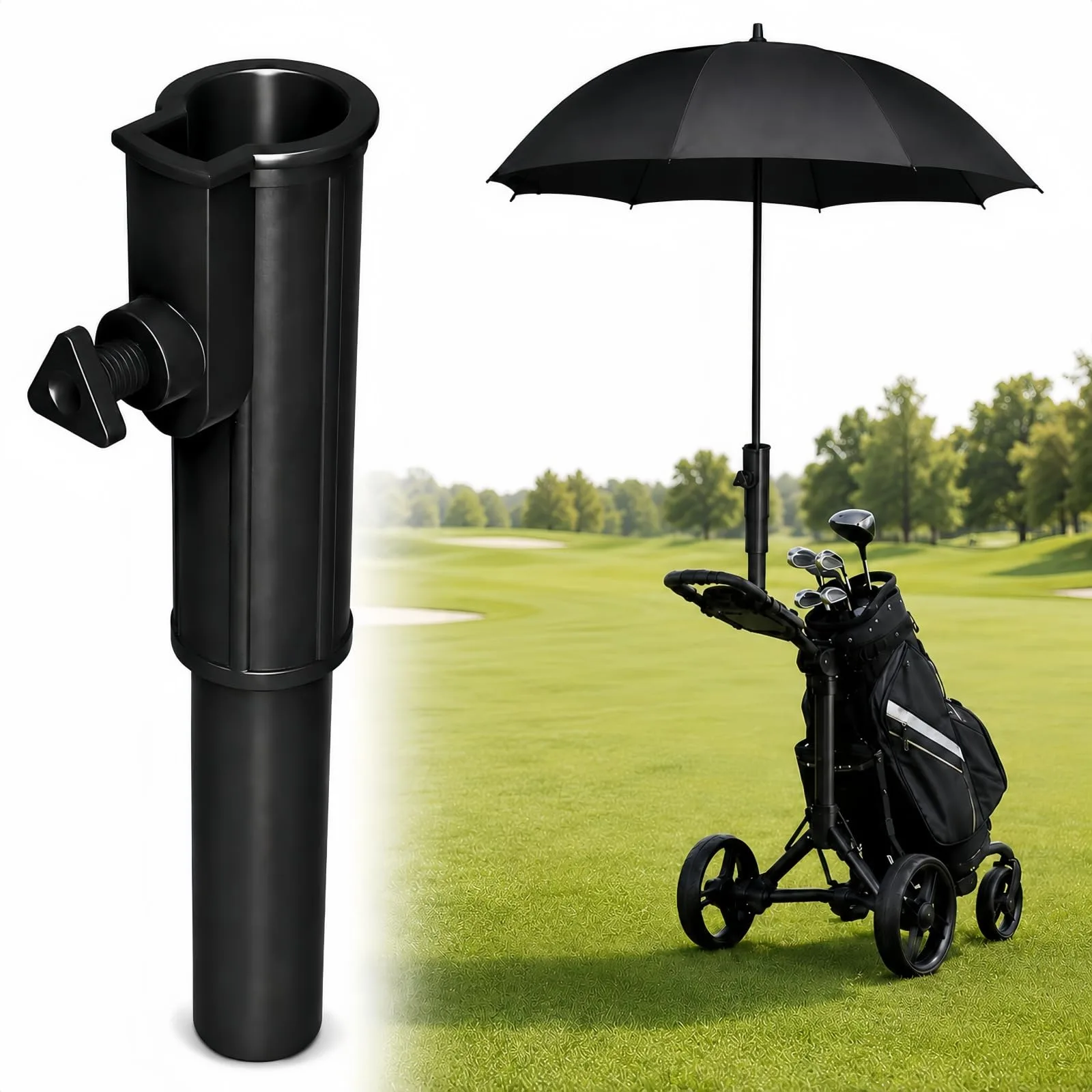 Generic 6-Inch Umbrella Holder Extension for MGI Zip Navigator