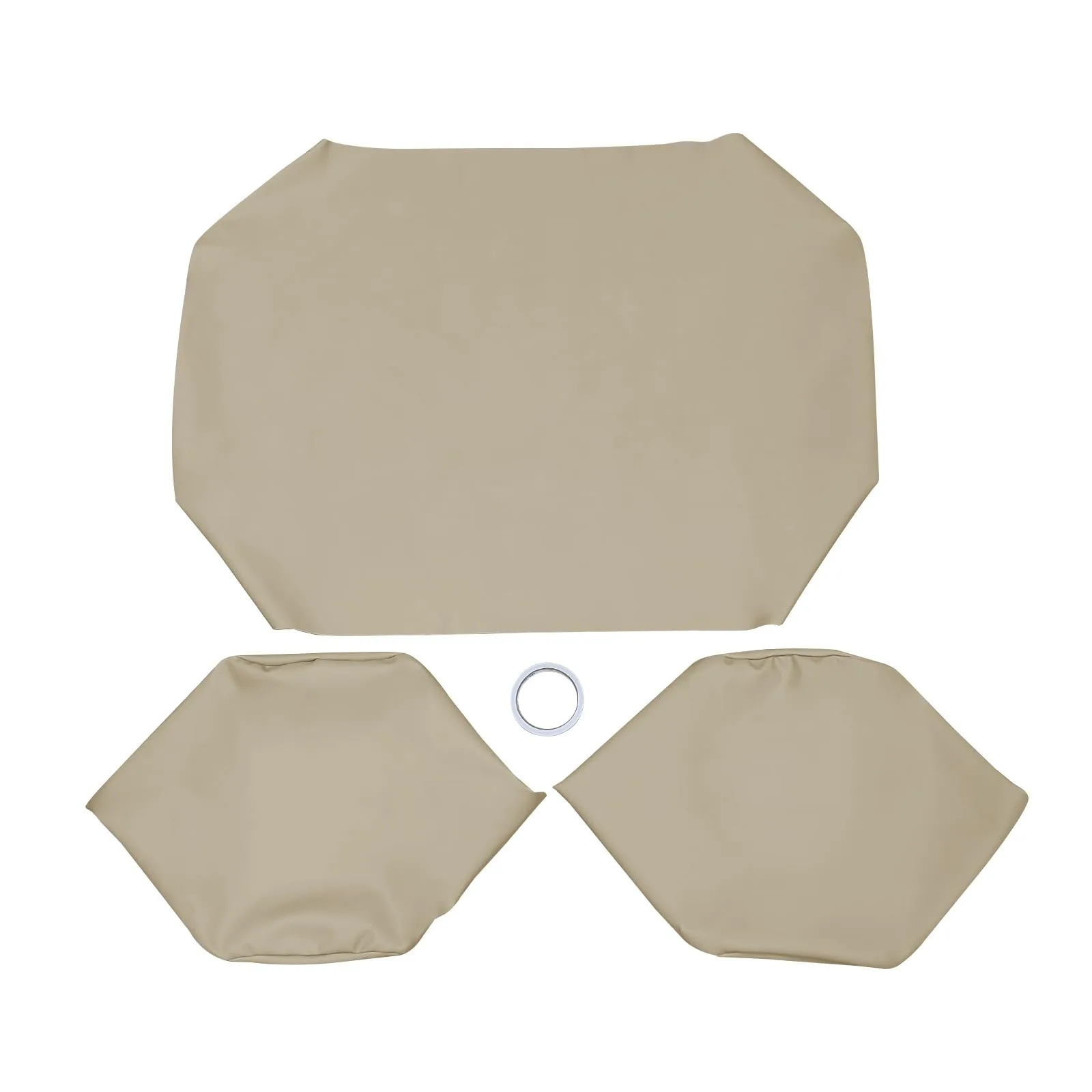 Generic Beige Seat Covers for 1982-2000 Club Car DS