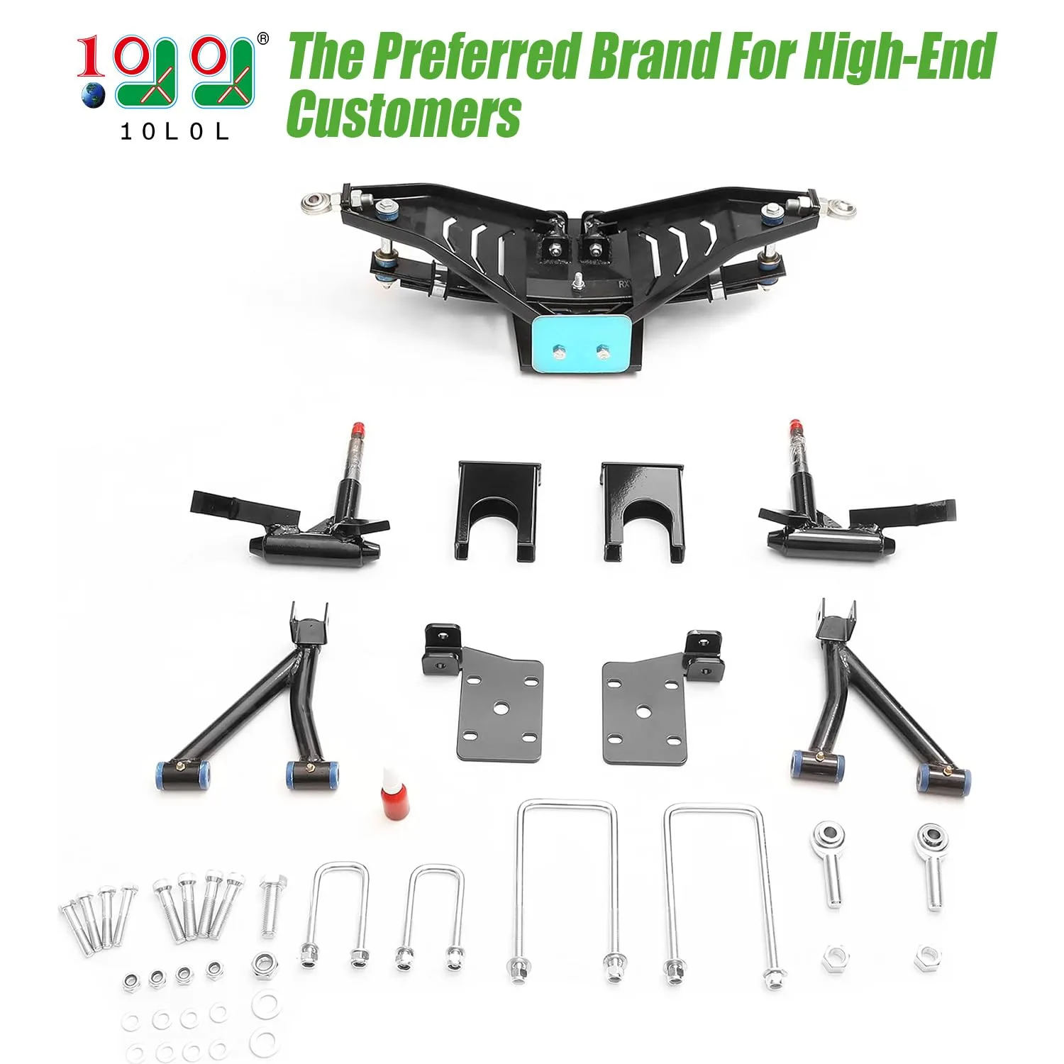 10L0L E-Z-GO RXV 6-Inch A-Arm Lift Kit image 2