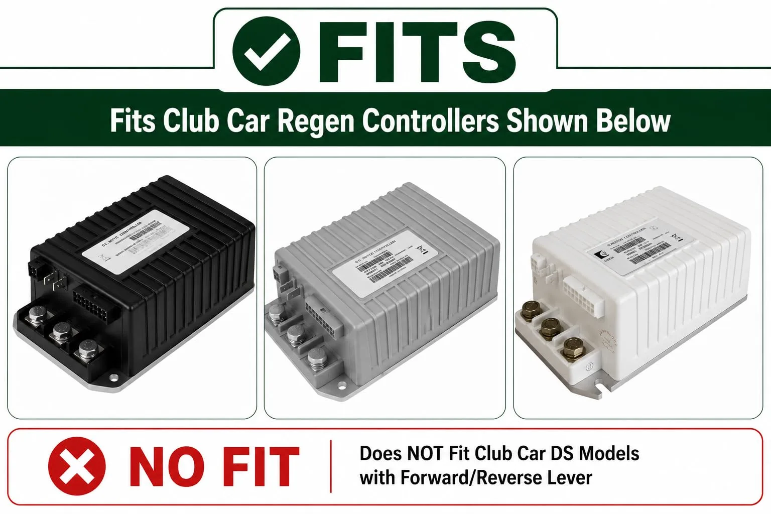 Navitas TSX 600A Controller for Club Car DS, Precedent & Tempo image 2