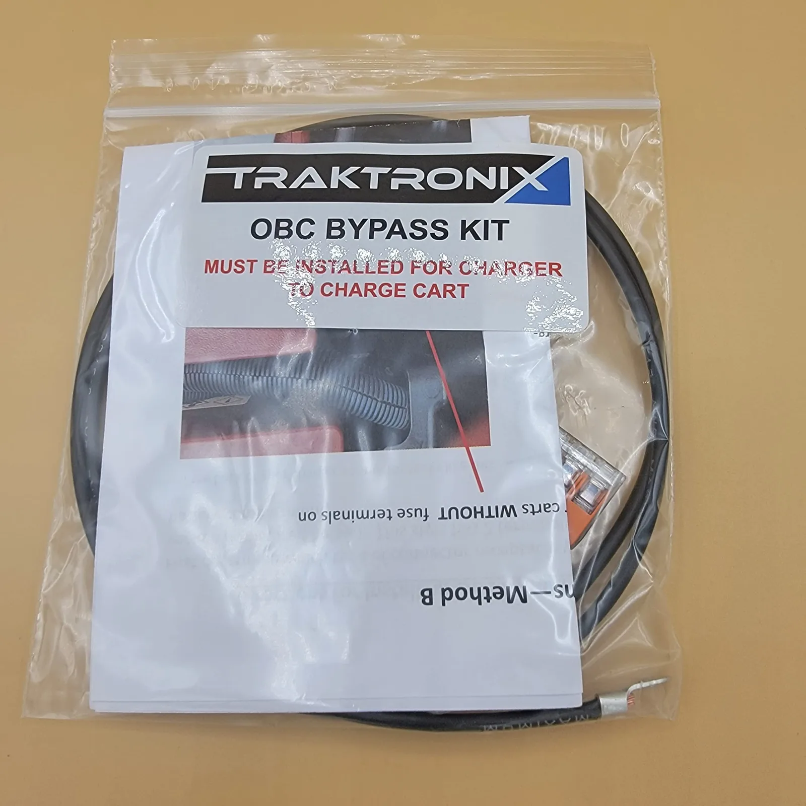 Traktronix OBC Bypass Cable for Club Car Golf Carts