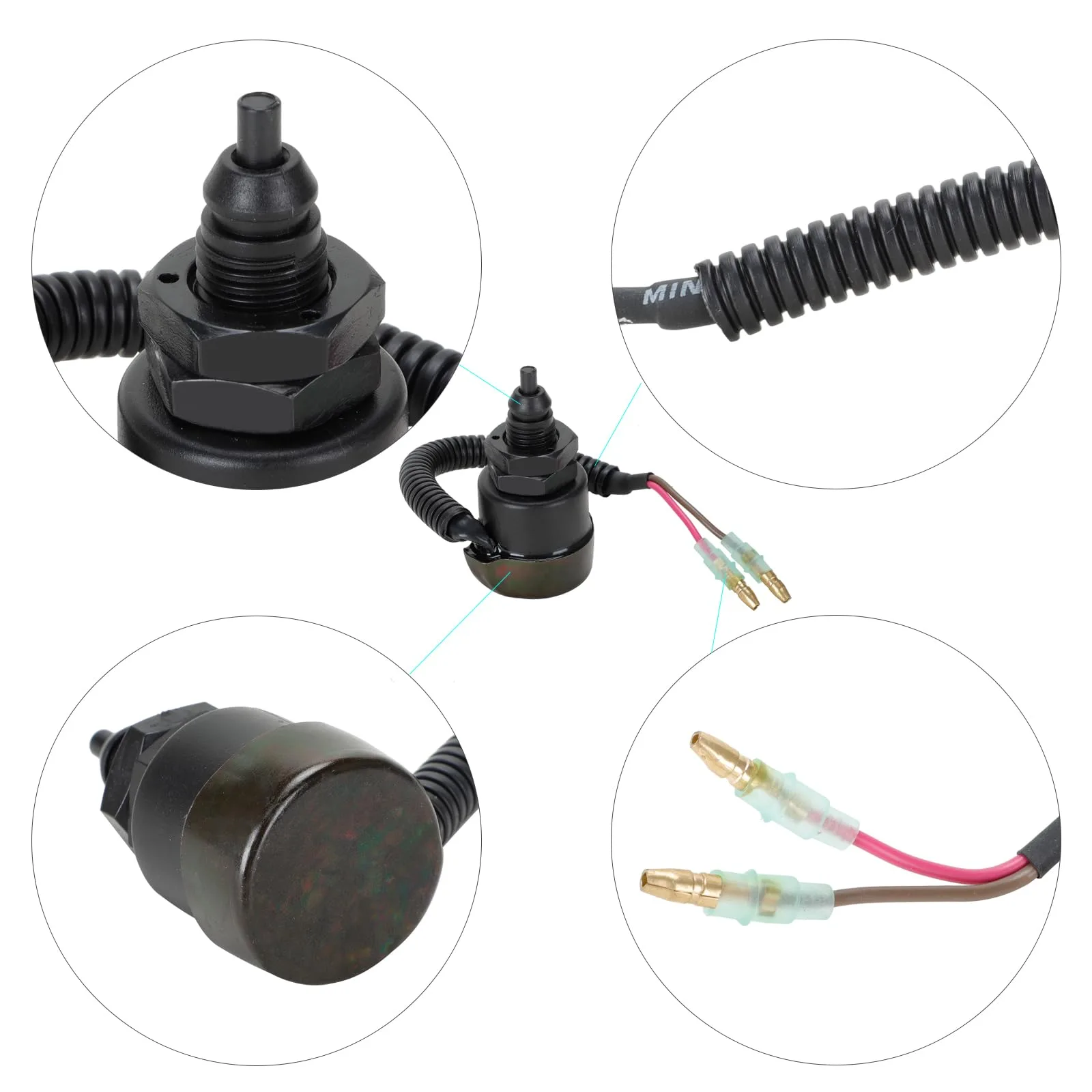 Roykaw Stop Switch for Yamaha G2, G8 & G9, J41-82550-02 image 4
