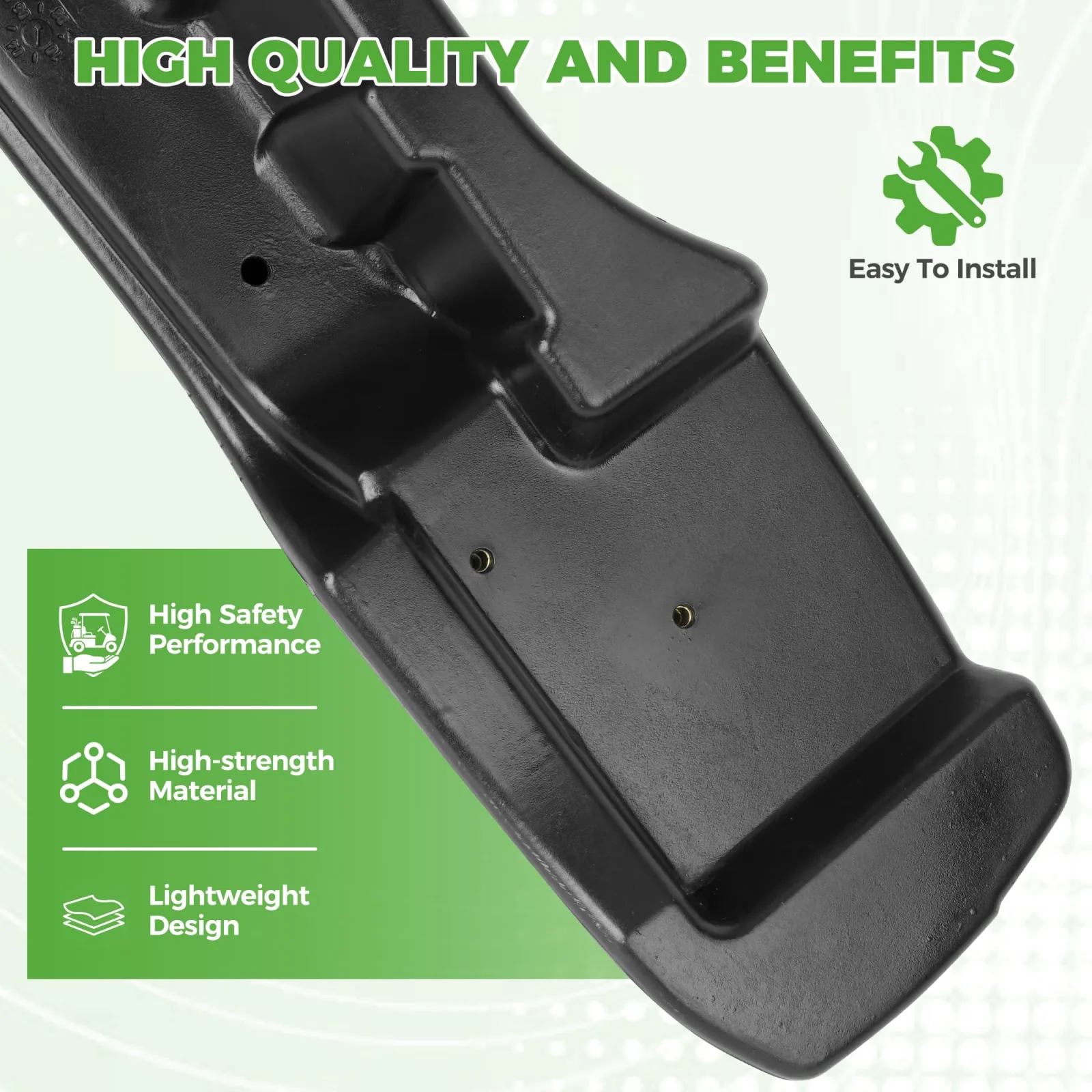 10L0L Rear Bumper Cover for Yamaha G14–G22 (BOD-T011-K) image 4