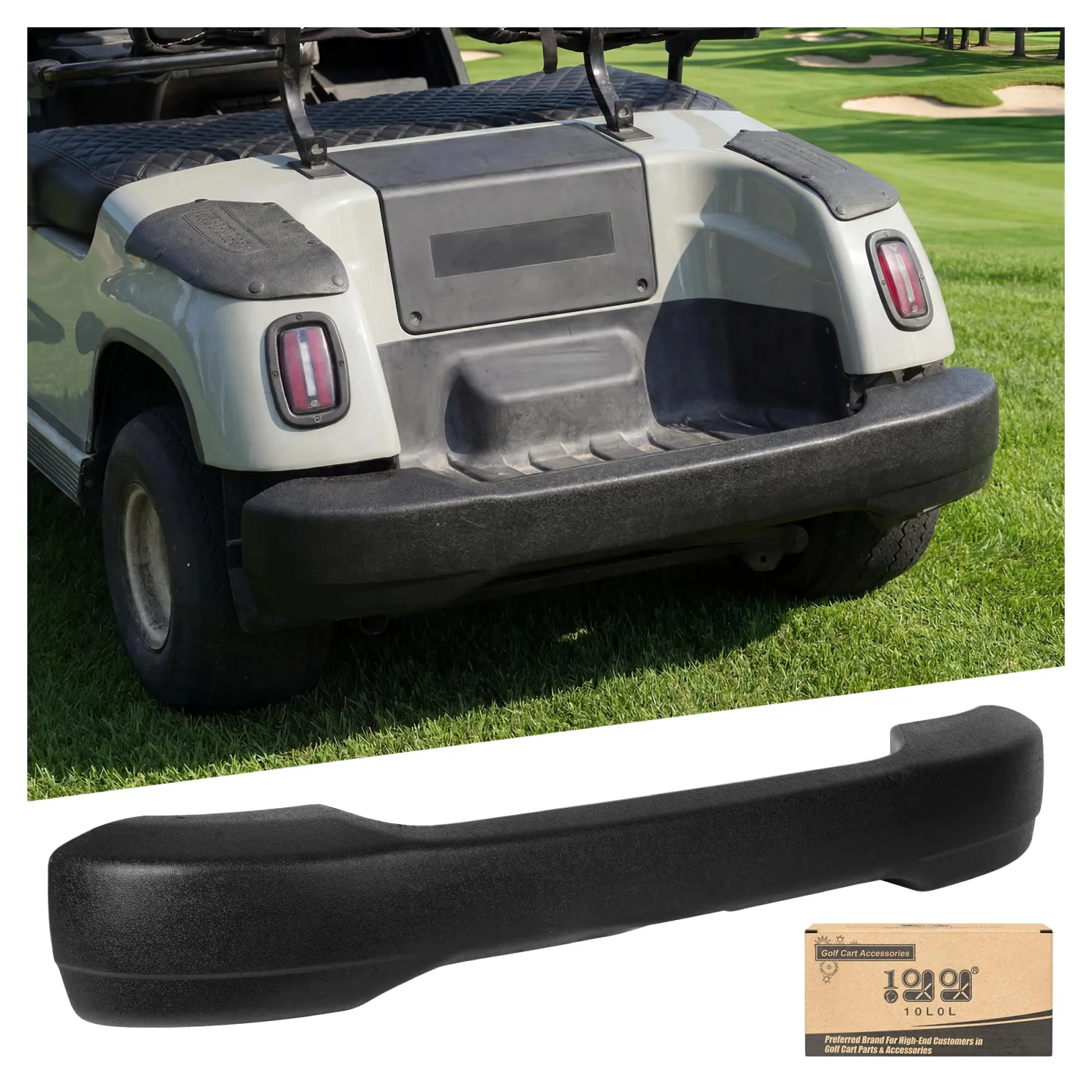 10L0L Rear Bumper Cover for Yamaha G14–G22 (BOD-T011-K)