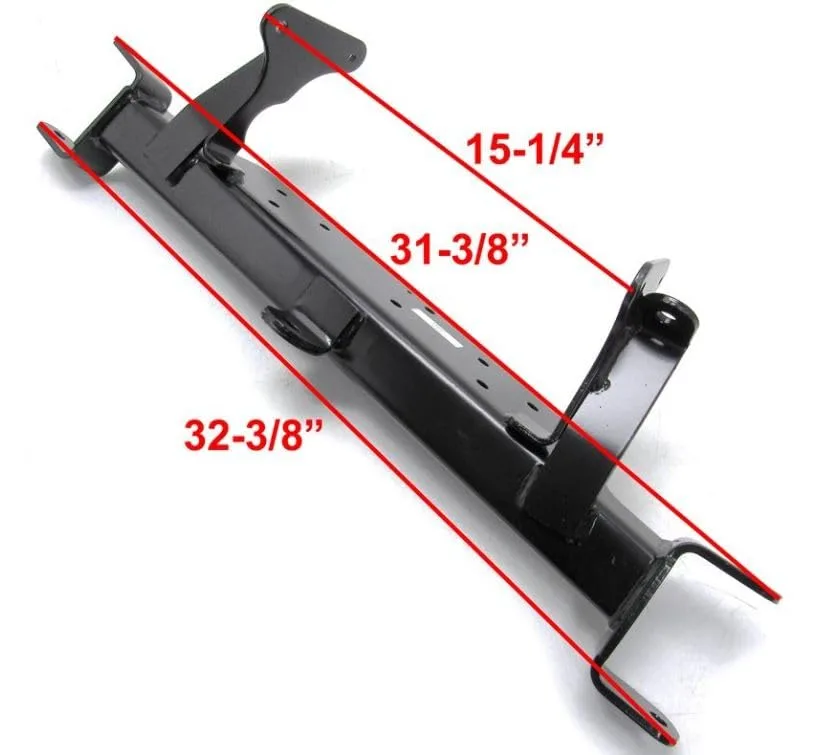 3G Wide Front Axle Weldment for E-Z-GO Hauler image 2