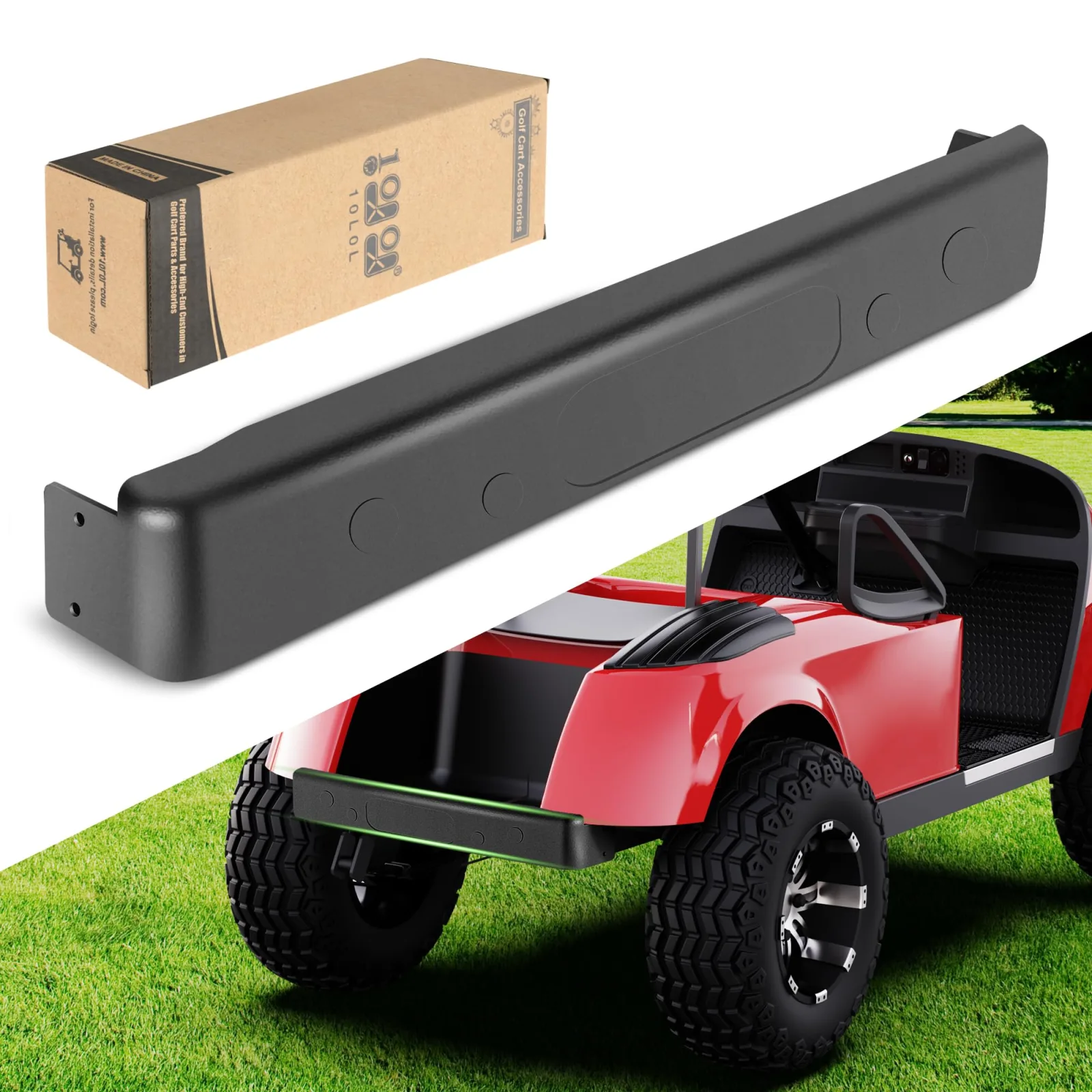 10L0L Rear Bumper for E-Z-GO TXT 2000+ Golf Carts
