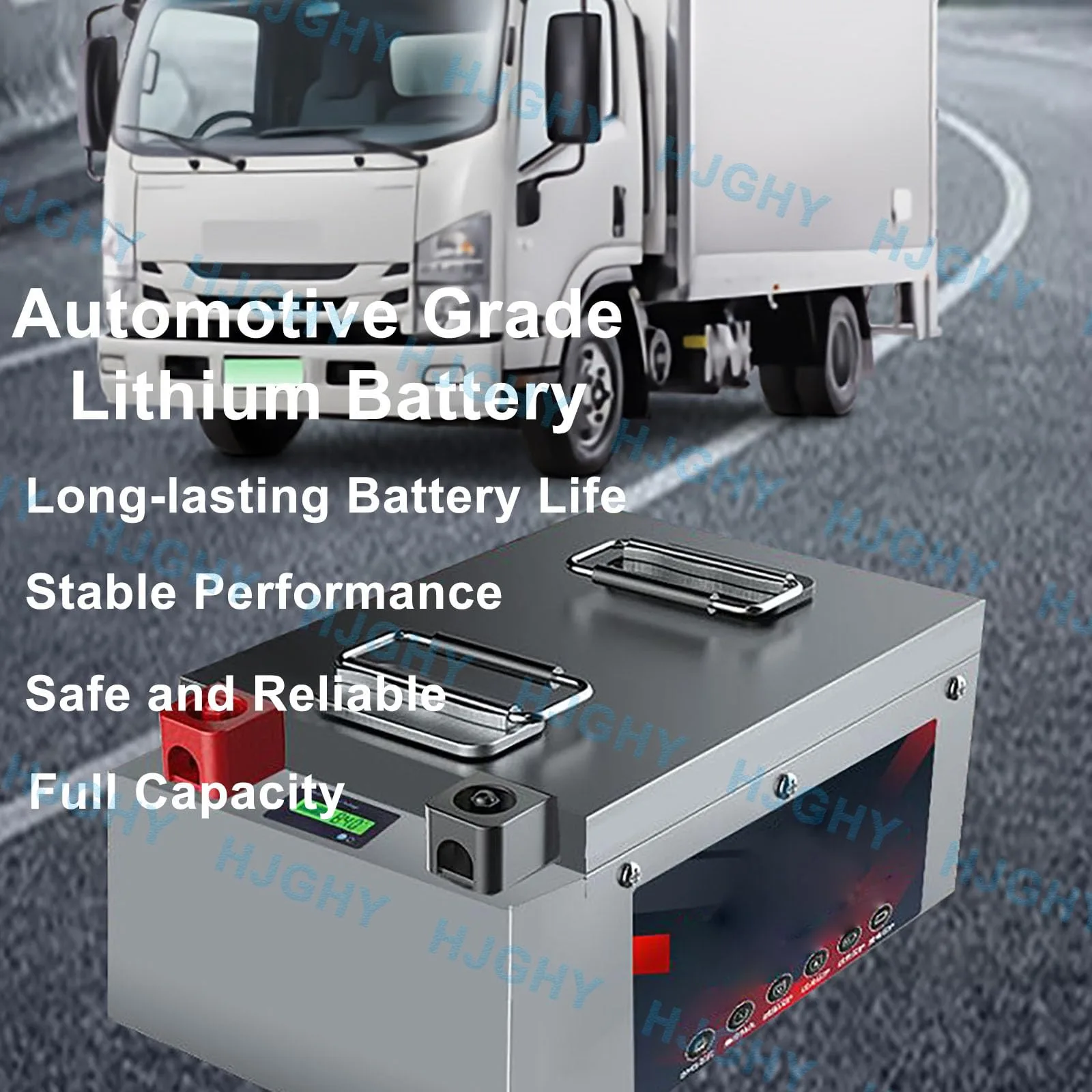 HJGHY 60V 85Ah LiFePO4 Battery with BMS and Display image 4