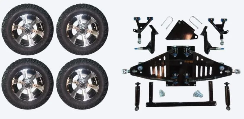 3G 6-Inch Lift Kit with Wheels for Yamaha Drive II