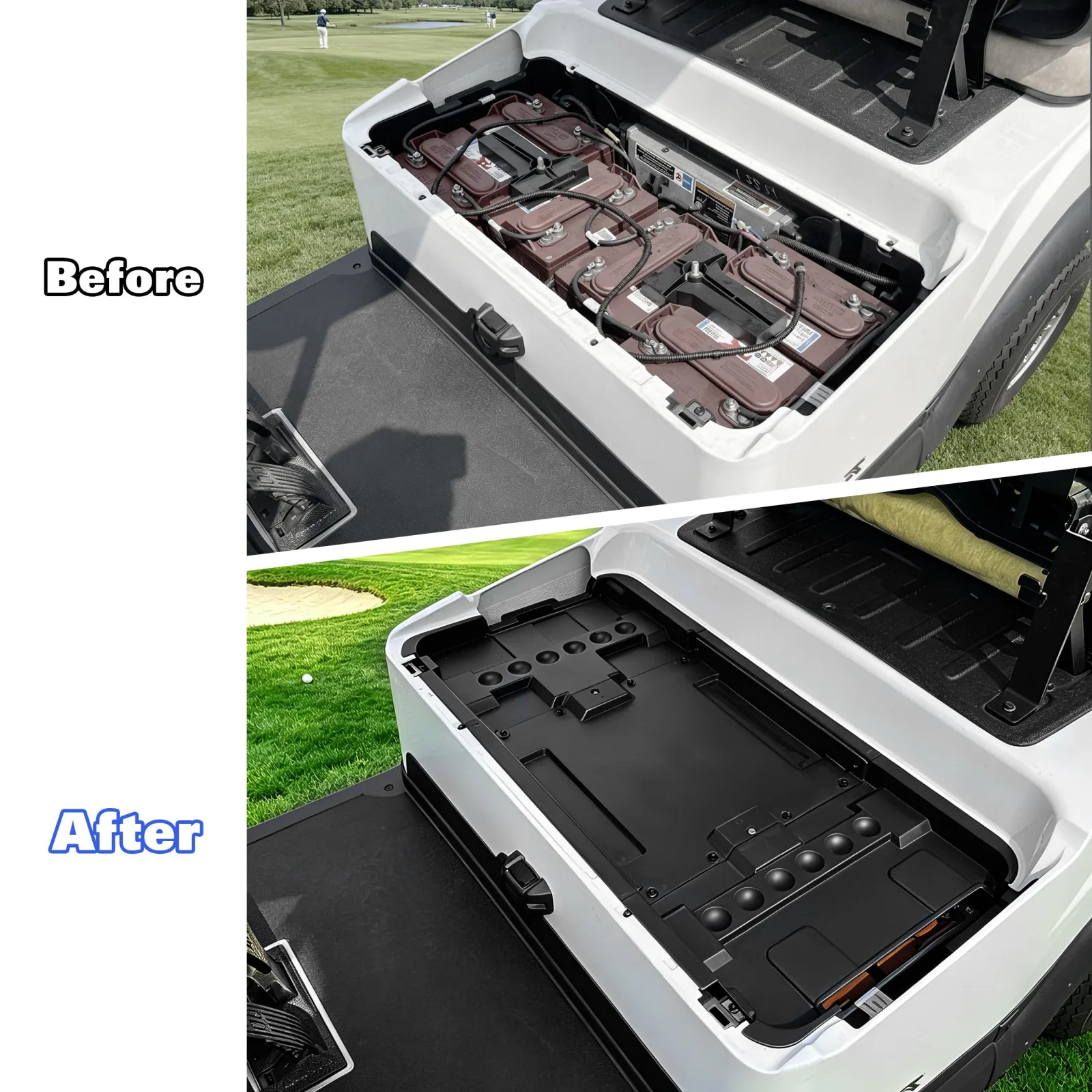 KAKABAS GOLF025 Under-Seat Tray for Club Car Tempo image 2