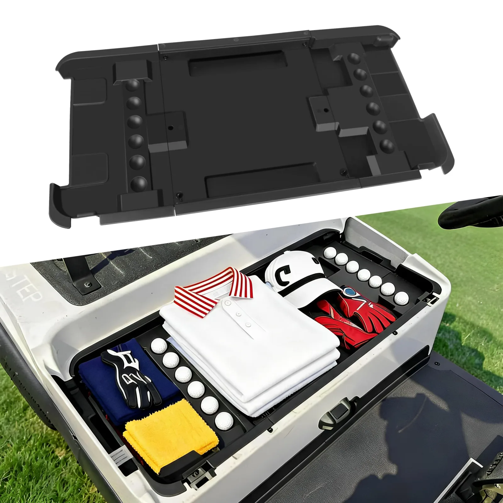 KAKABAS GOLF025 Under-Seat Tray for Club Car Tempo